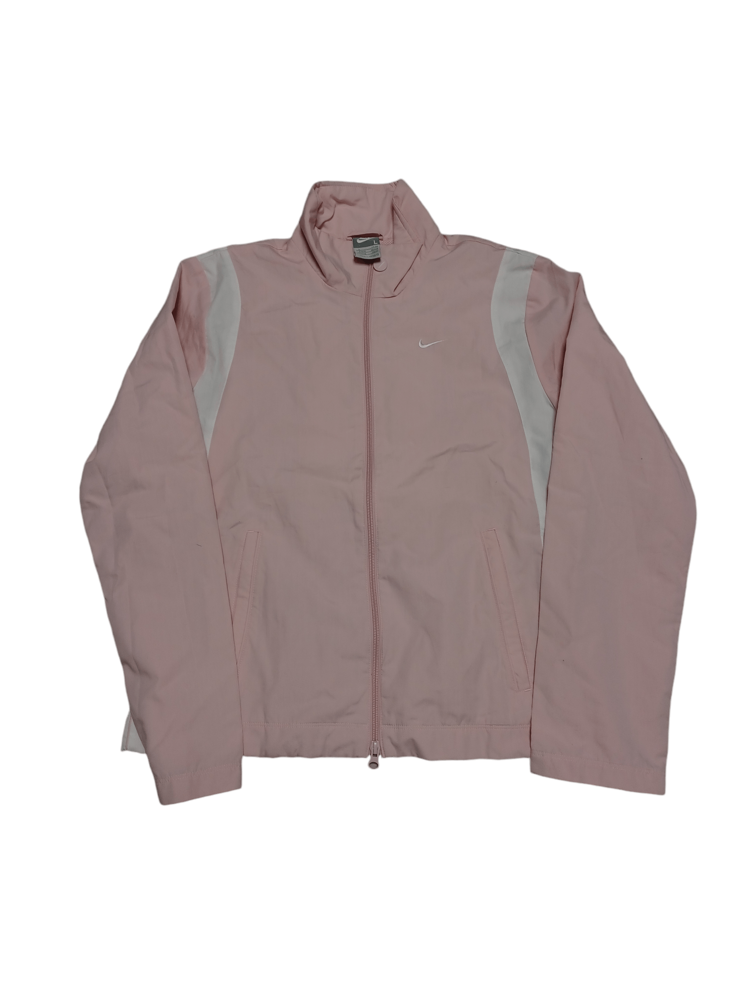 Nike NIKE VINTAGE LADY`S NYLON TRACK JACKET DRILL 2007 Size L / US 10 / IT 46 - 1 Thumbnail