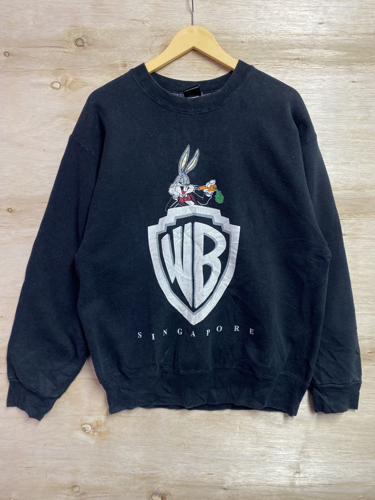 Warner Bros vintage 90s Warner Bros Looney Tunes Bugs Bunny sweatshirt Size US XL / EU 56 / 4 - 1 Thumbnail