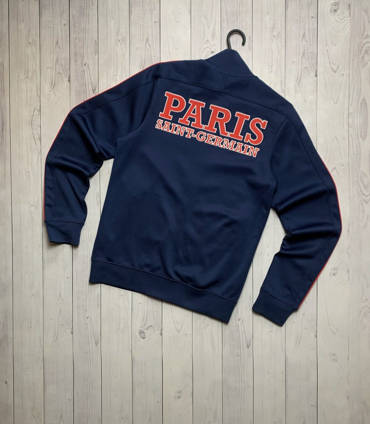 Nike × Vintage Vintage Nike Paris PSG track jacket size S Size US S / EU 44-46 / 1 - 2 Thumbnail