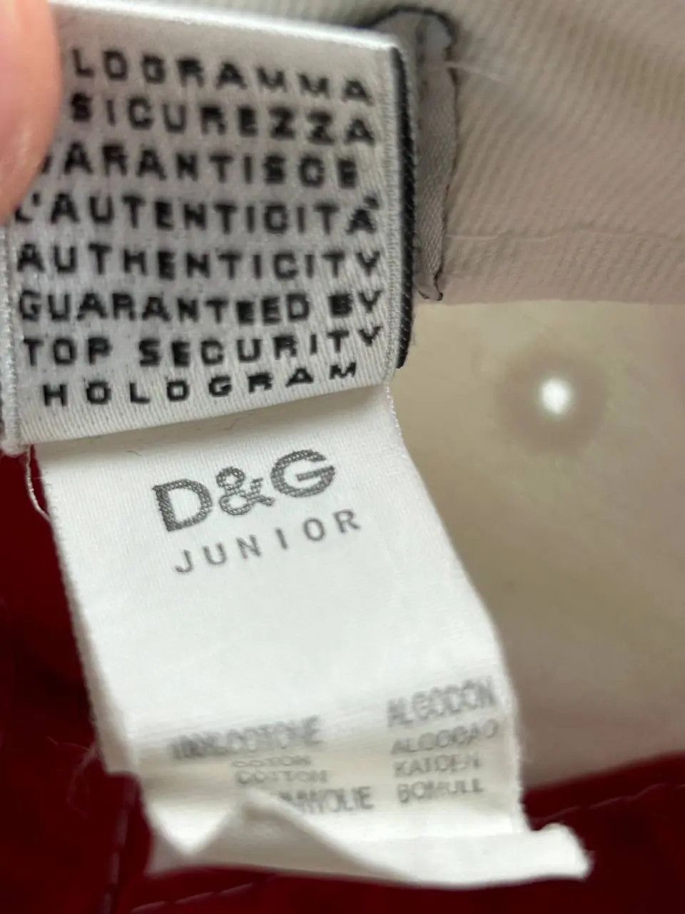 Dolce & Gabbana Dolce & Gabbana Junior logo white cap kids Size M Size ONE SIZE - 7 Thumbnail