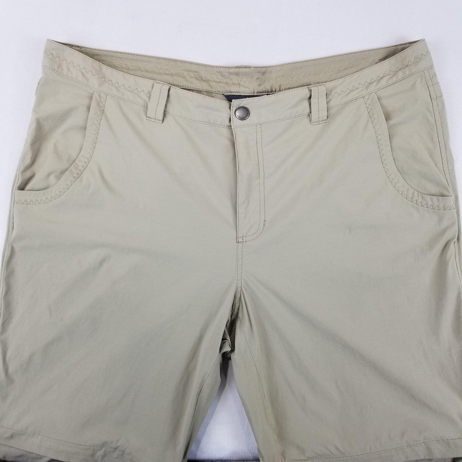 Eddie Bauer Eddie Bauer Travex Convertible Pants Mens 38x34 Khaki Hiking Size US 38 / EU 54 - 3 Thumbnail