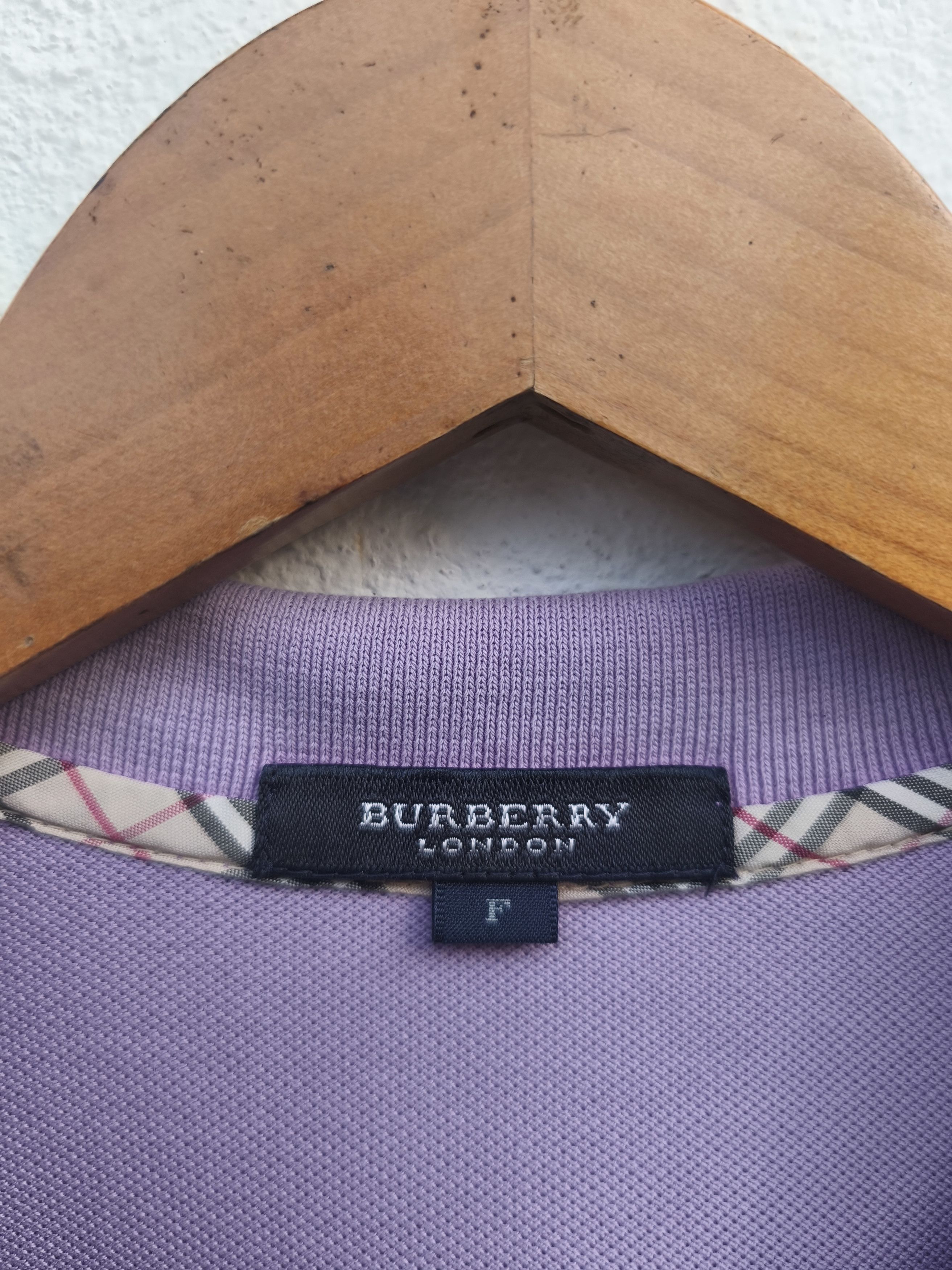 Burberry Vintage Burberry polo long sleeve Size US M / EU 48-50 / 2 - 6 Thumbnail