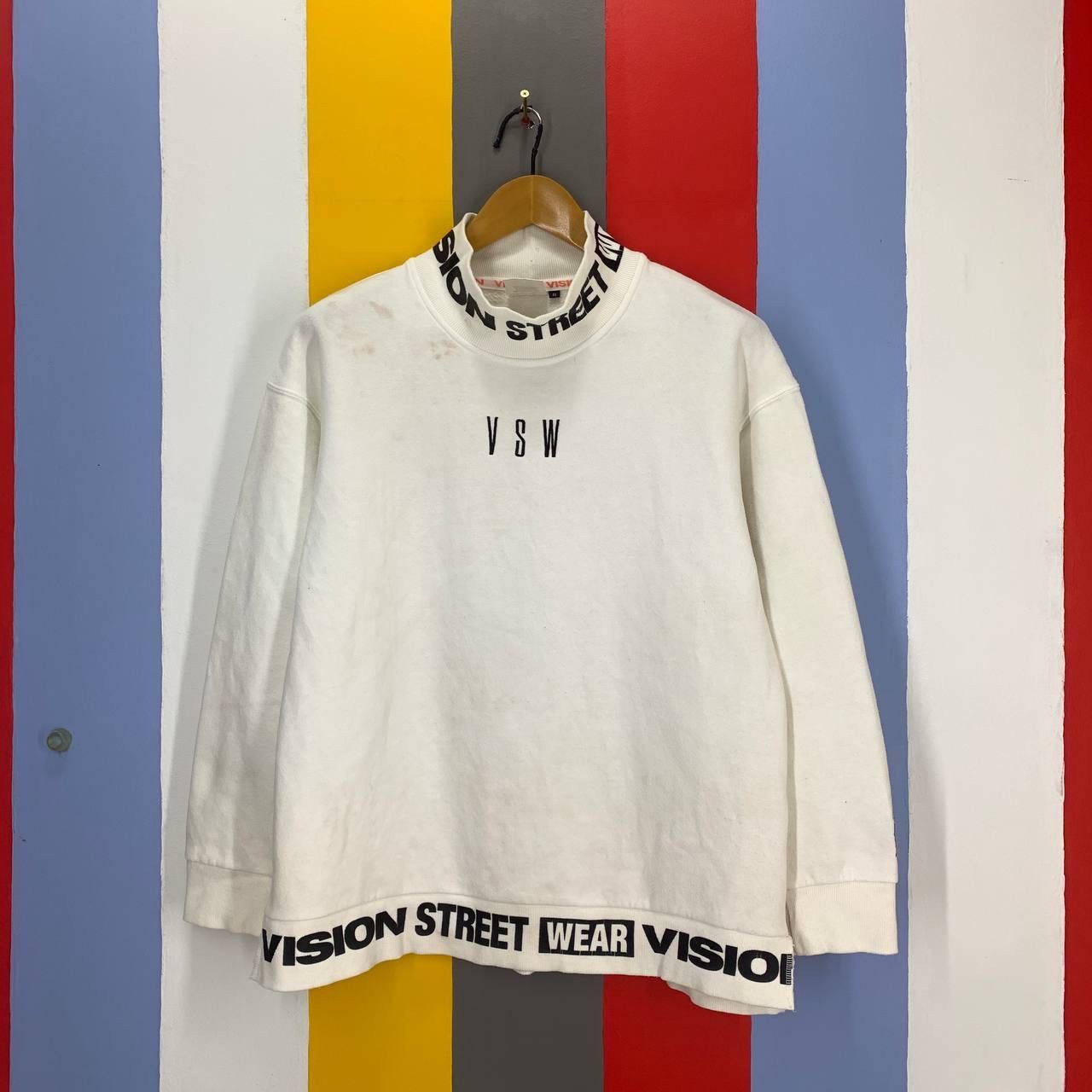 Vision Streetwear VISION STREETWEAR Turtle Neck Sweatshirt #2216/21 Size US M / EU 48-50 / 2 - 1 Thumbnail