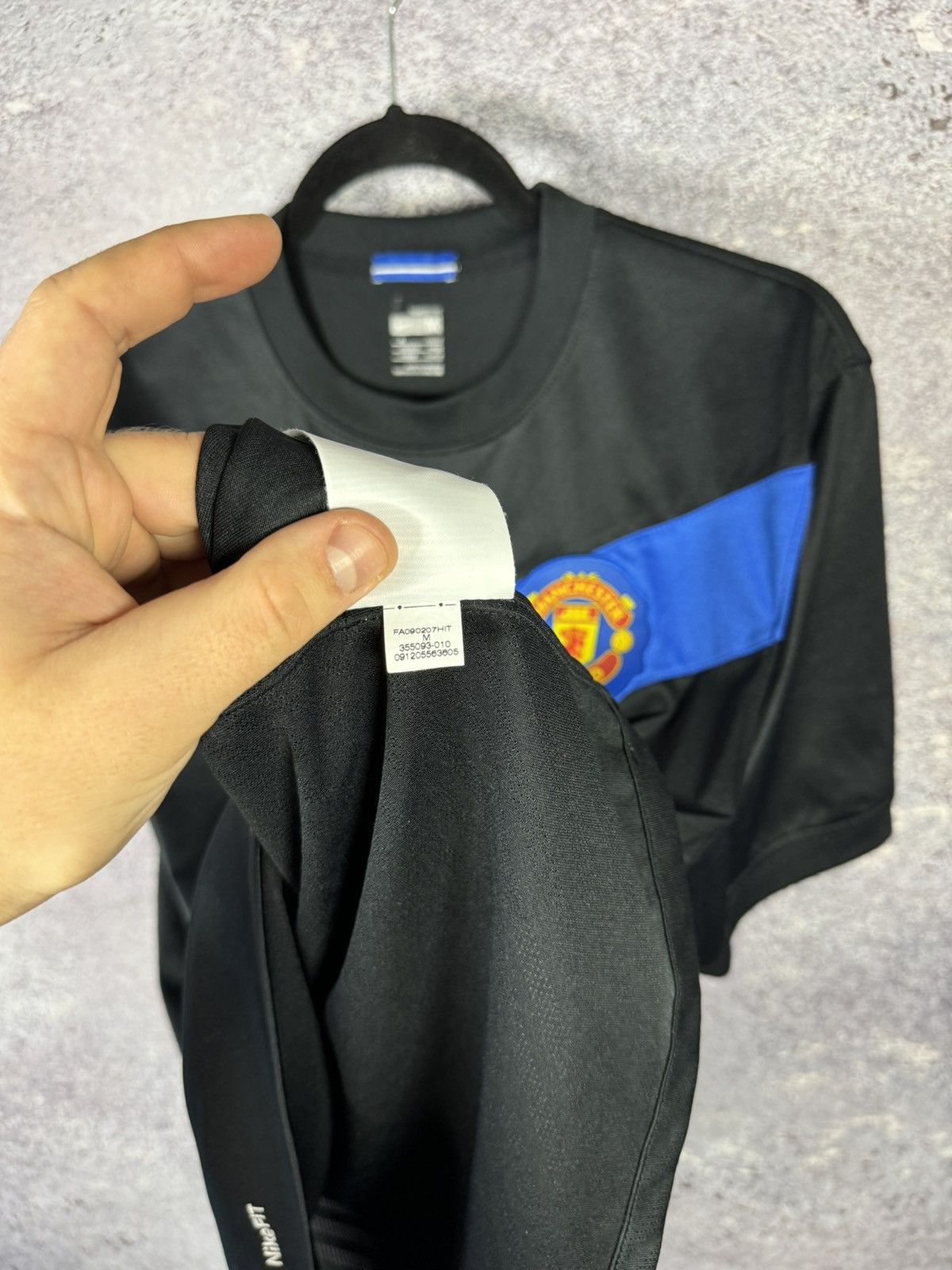 Nike × Vintage Vintage Manchester United 2009/10 Away Nike Jersey Blokcore Size US M / EU 48-50 / 2 - 10 Thumbnail