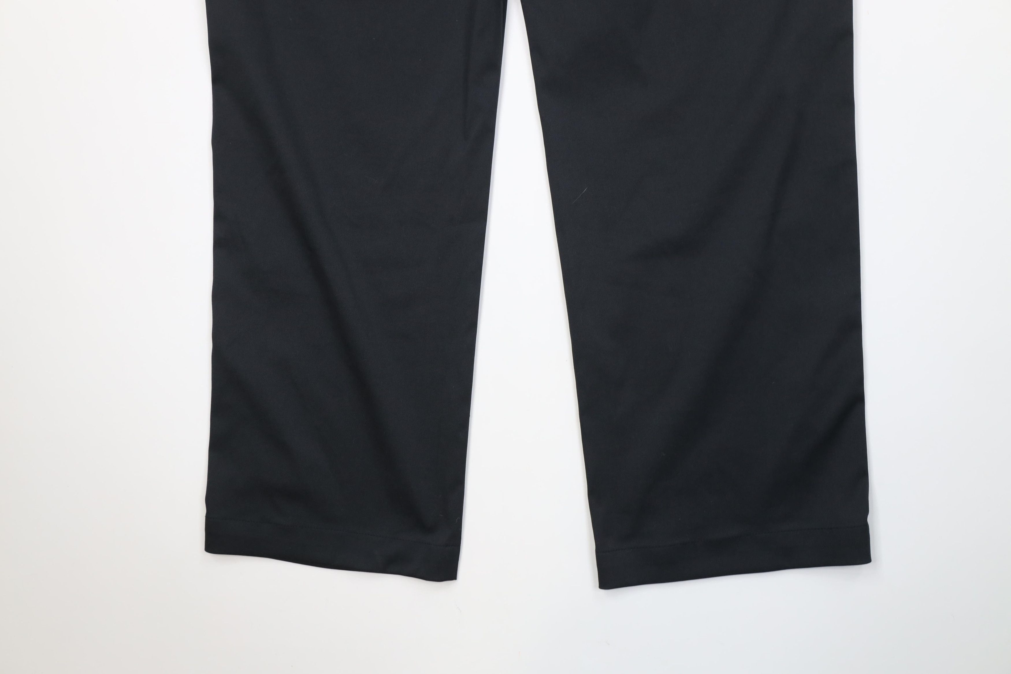Nike Vintage Y2K Nike Golf Tech Knit Wide Leg Chino Pants Black Size US 36 / EU 52 - 10 Thumbnail