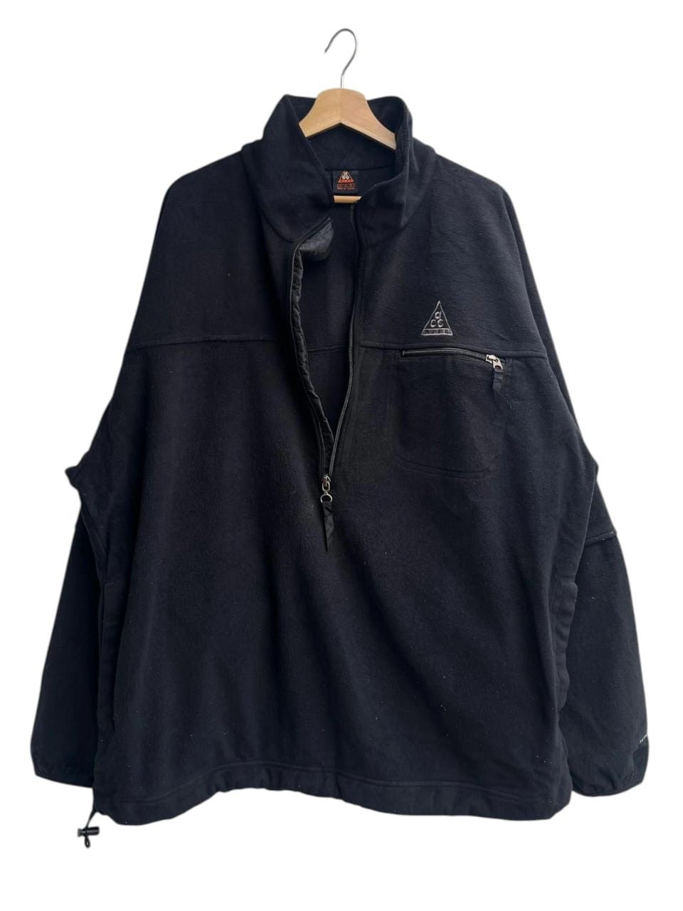 Nike ACG Vintage Nike ACG Half-Zipper Thermafit Fleece Sweater Size US L / EU 52-54 / 3 - 3 Thumbnail