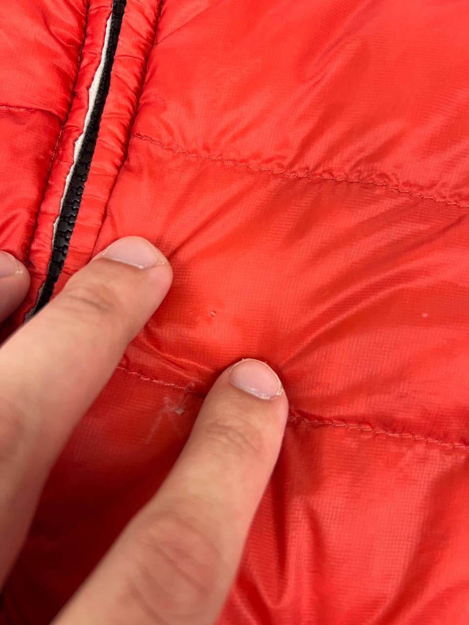Massimo Osti Stone Island Micro Rip Stop 7 Down Jacket Size US XL / EU 56 / 4 - 9 Thumbnail