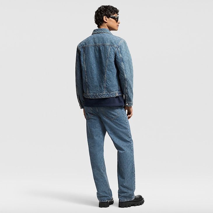 Monogram Jacquard Denim Jacket
