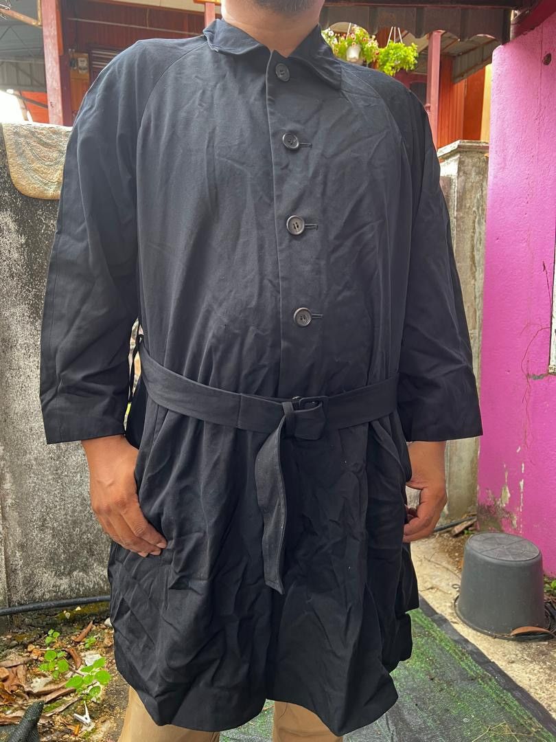 Signatures × Vintage × Yohji Yamamoto 🔥🔥🔥🔥🔥 YOHJI YAMAMOTO IMPERMEABLE NEW WOOL LONG COAT Size US M / EU 48-50 / 2 - 13 Thumbnail
