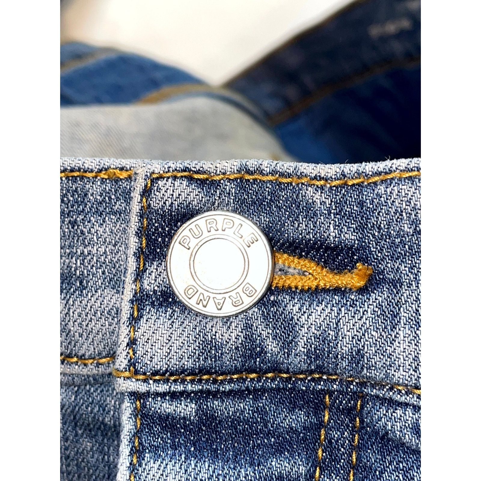Purple Brand Purple Brand Light Wash Jeans Size US 38 / EU 54 - 3 Thumbnail