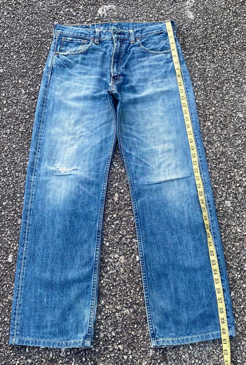 Kapital Vintage 90s Levis 503 Distressed Denim Size US 32 / EU 48 - 4 Thumbnail
