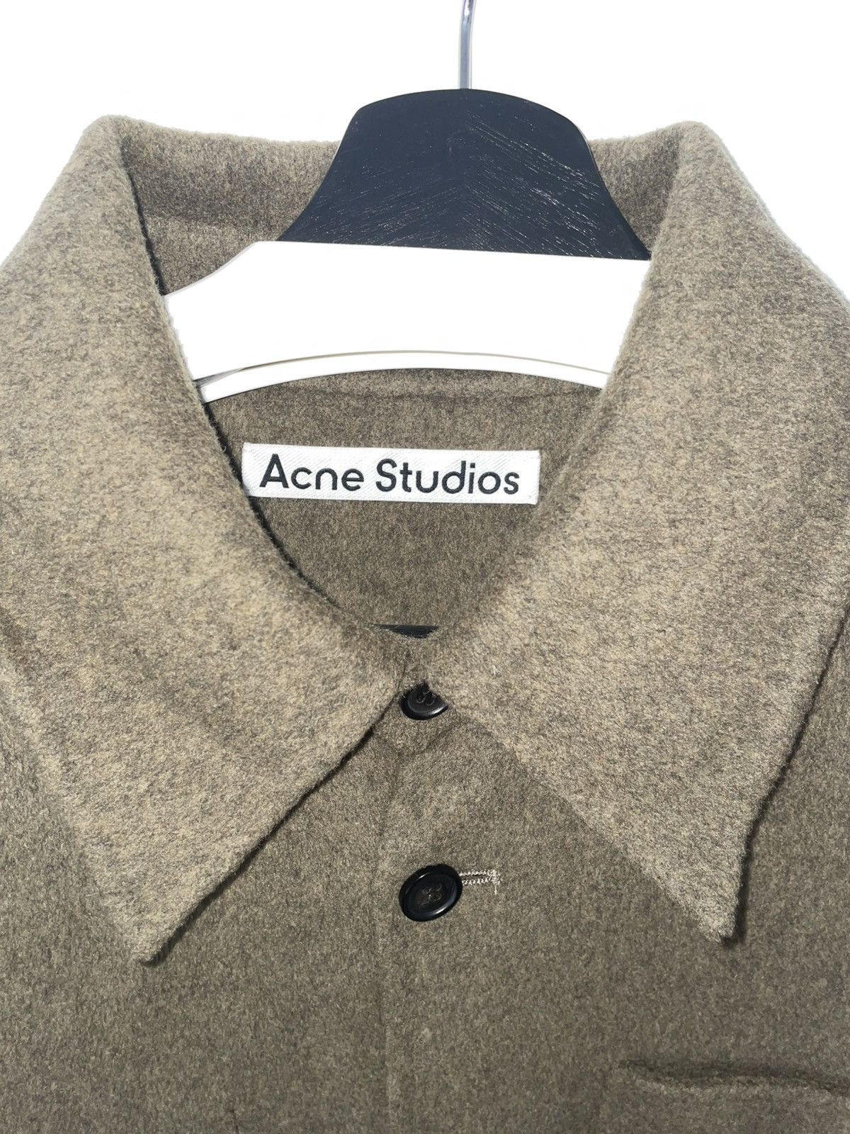 Acne Studios Acne Studios Wool Shirt Size US M / EU 48-50 / 2 - 2 Thumbnail
