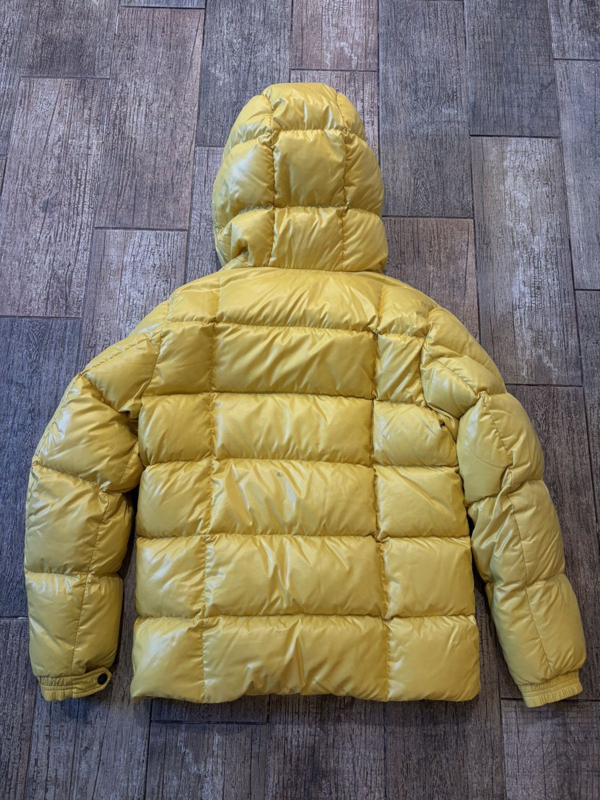 Moncler $1750 Yellow Dougnac Giubbotto Puffer Jacket Size US M / EU 48-50 / 2 - 2 Thumbnail