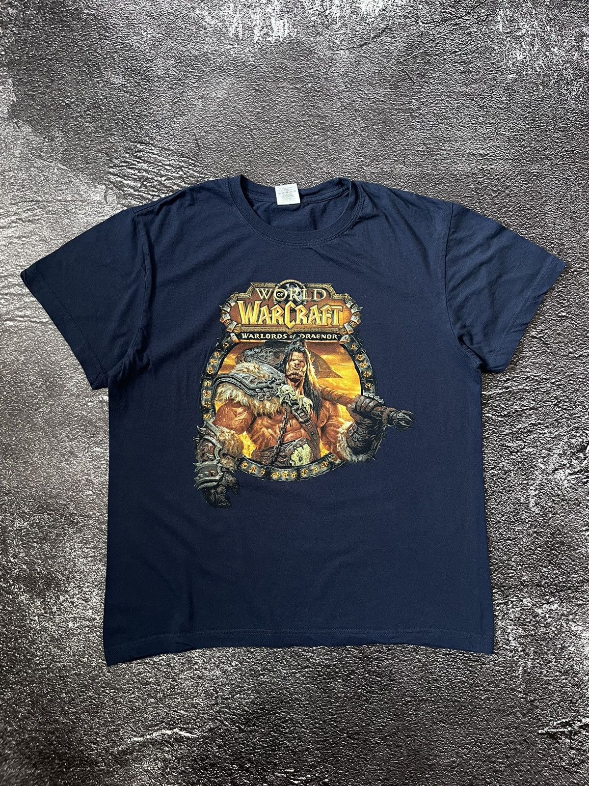 The Game Vintage World Of Warcraft Worlds Of Draenor Expansion Tee Size US M / EU 48-50 / 2 - 1 Thumbnail