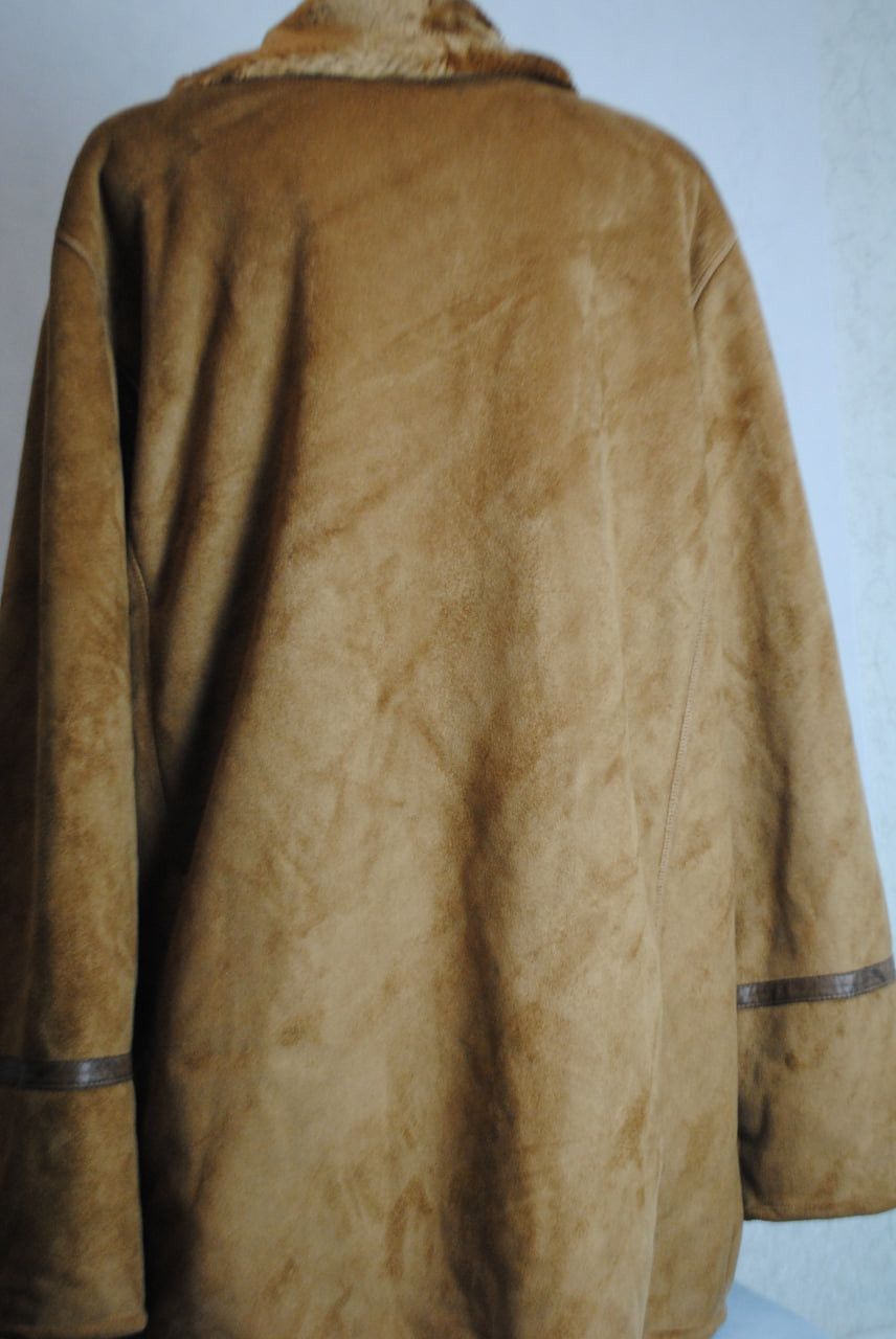 Other EL Internationale Women’s Faux Shearling Coat Size XL / US 12-14 / IT 48-50 - 4 Thumbnail