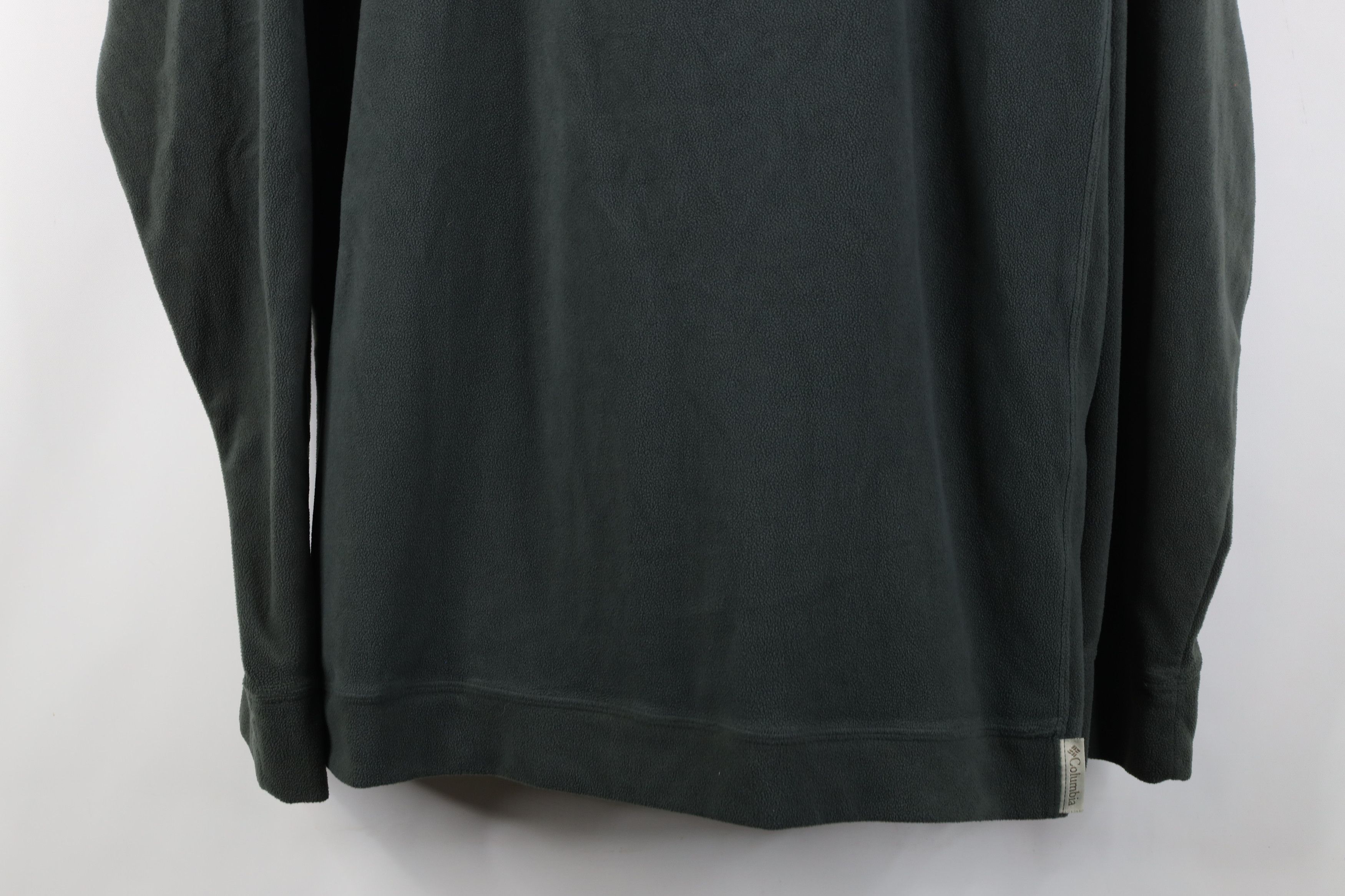 Columbia Vintage Columbia Spell Out Fleece Crewneck Sweater Green Size US XXL / EU 58 / 5 - 3 Thumbnail
