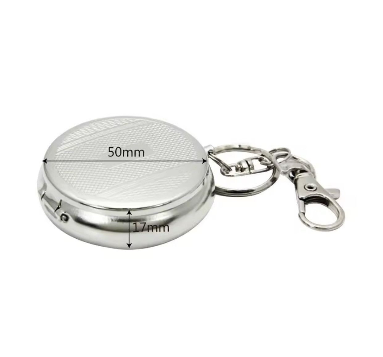 Vintage Portable Vehicle Cigarette Ashtray Ashtray with Key Chain Size ONE SIZE - 6 Thumbnail