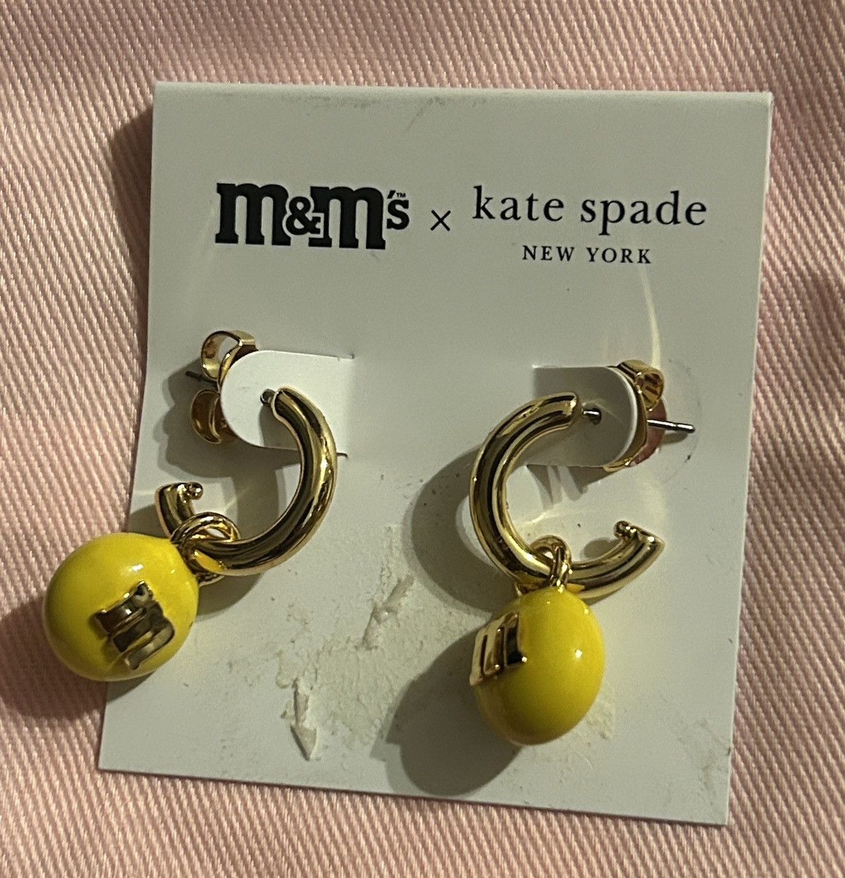 Kate Spade M&M'S X KATE SPADE NEW YORK CHARM HUGGIES Earrings Size ONE SIZE - 3 Thumbnail
