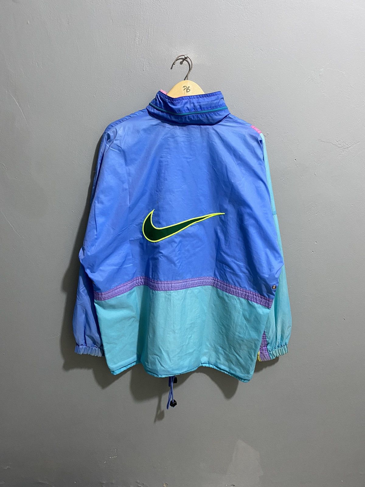 Nike Nike windbreaker colorblock Size US XL / EU 56 / 4 - 8 Thumbnail