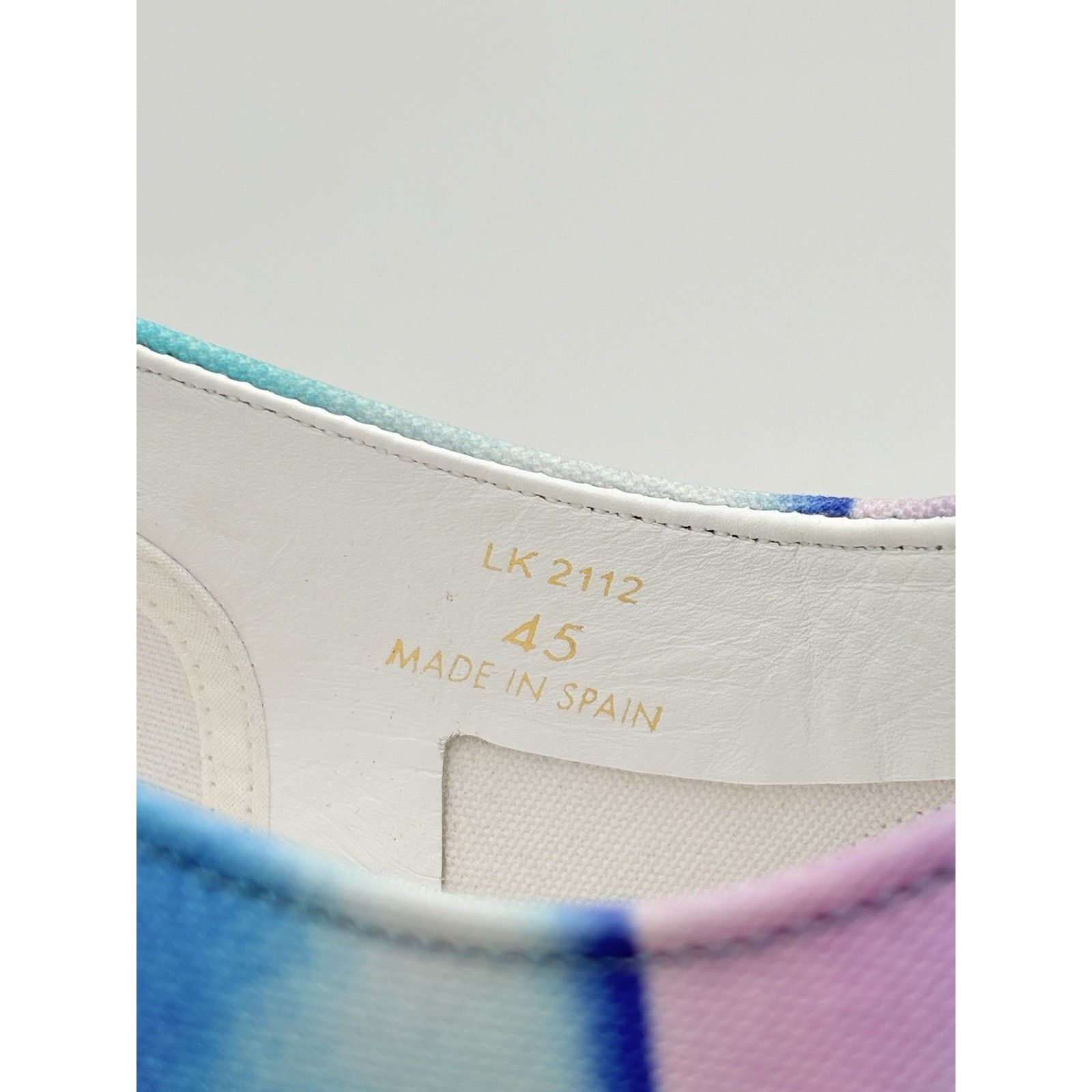 Celine Celine Canvas Print Low Sneaker ' Tie Dye ' | NEW! Size US 12 / EU 45 - 14 Thumbnail