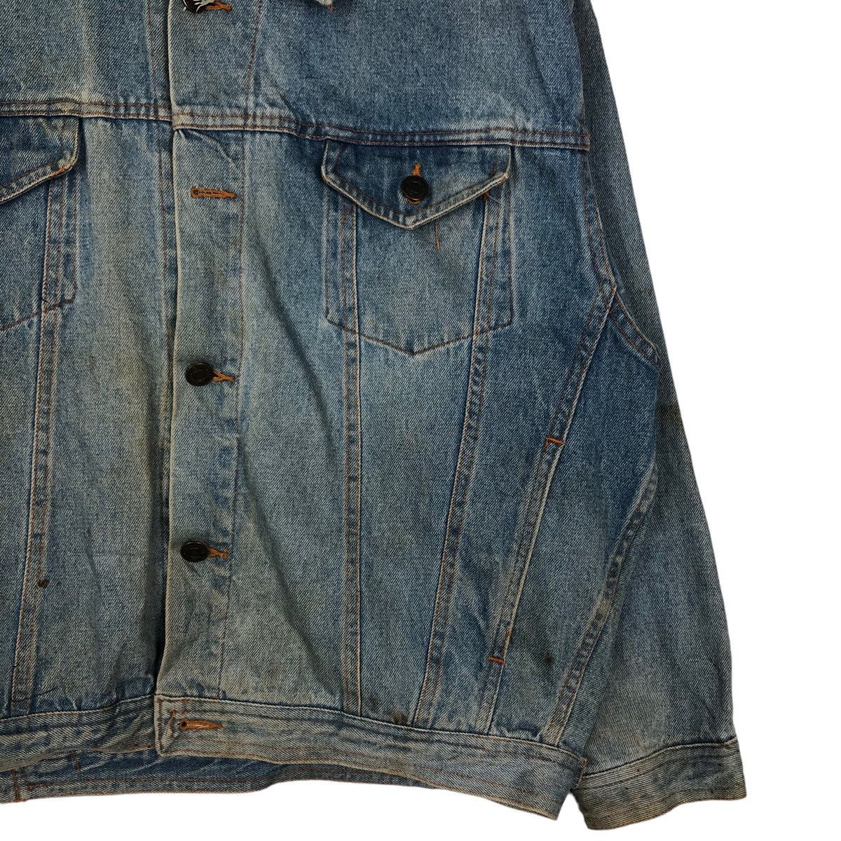 Hysteric Glamour 🔥Vintage Trucker Denim Jacket Radio FM Japan Biker Wear Size US M / EU 48-50 / 2 - 5 Thumbnail