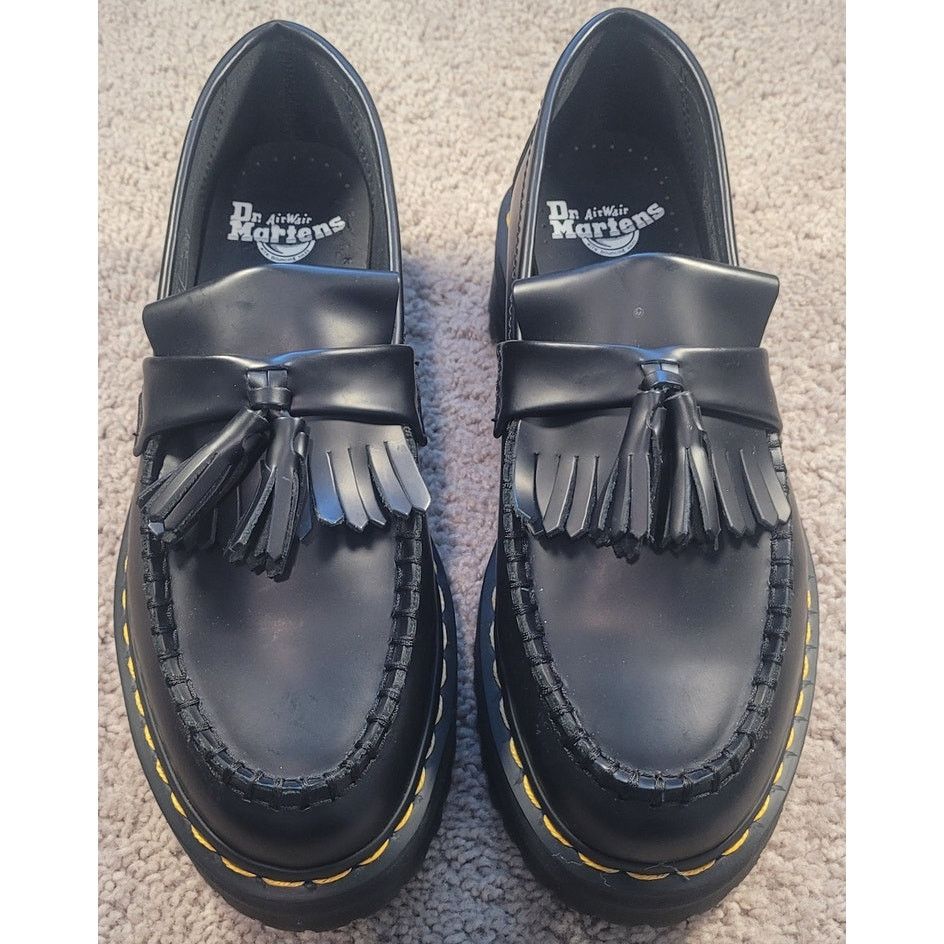 Dr. Martens NWOT Dr Martens Adrian Quad Platform Tassel Loafers Leather Size US 9 / IT 39 - 2 Thumbnail