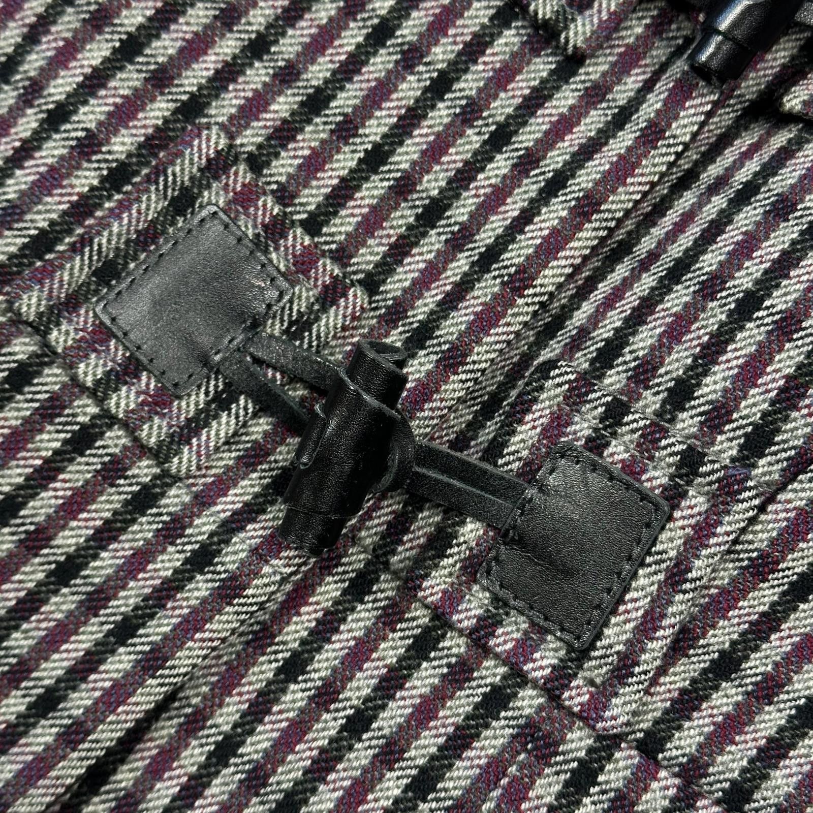 Miu Miu Miu Miu 00’s Virgin Wool Removable Sheep Fur Plaid Coat IT42 Size S / US 4 / IT 40 - 3 Thumbnail