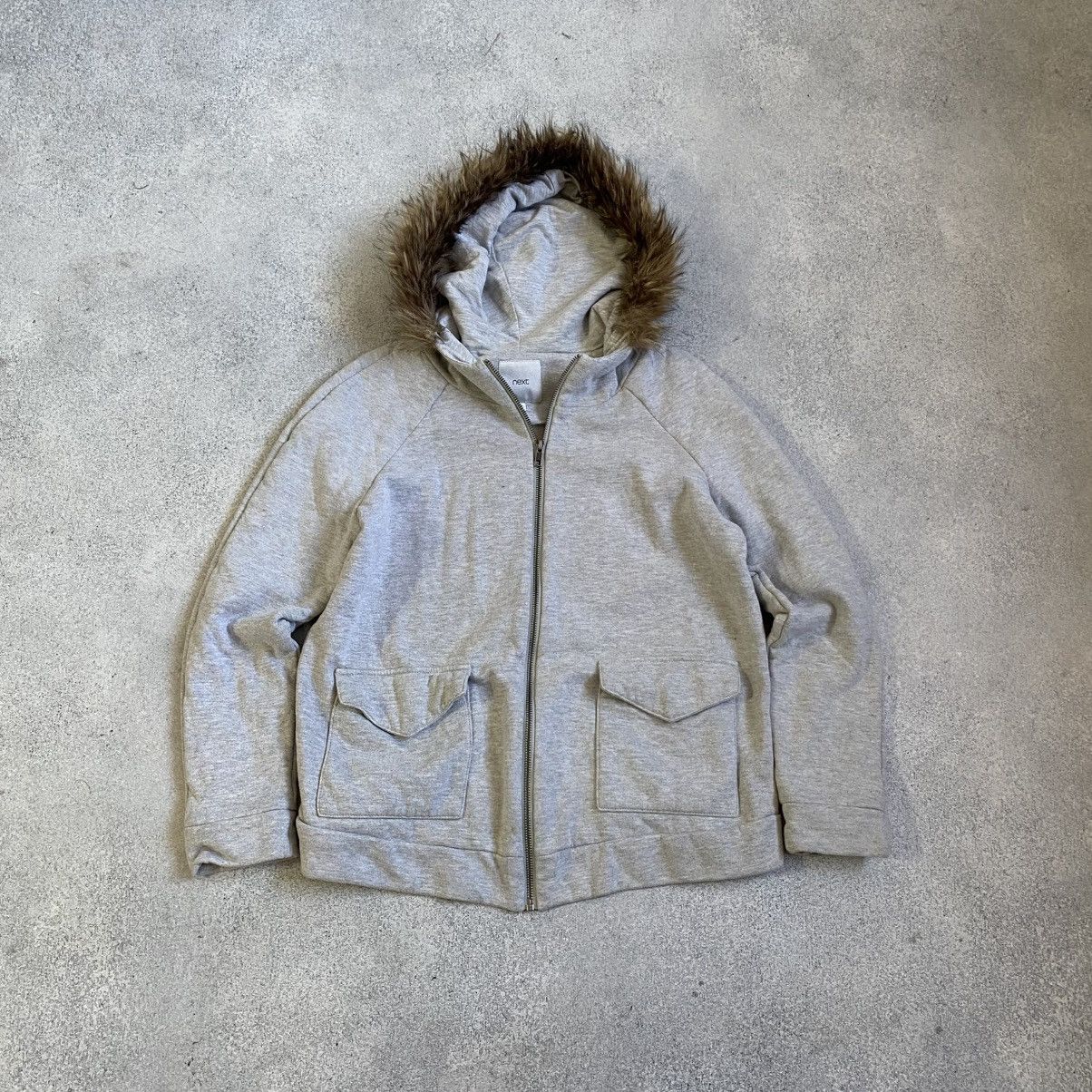 Hysteric Glamour Distressed LGB If Six Was Nine Faux Fur Zip Hoodie Jacket Size US S / EU 44-46 / 1 - 1 Thumbnail