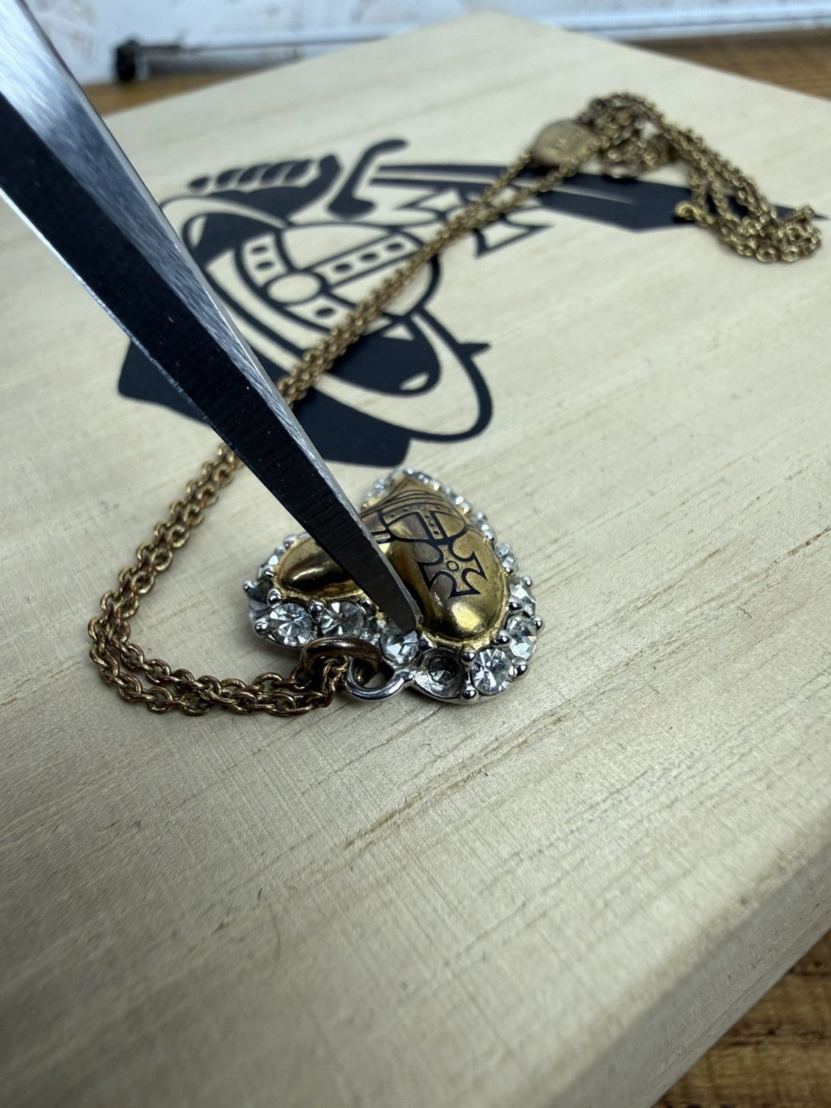 Vivienne Westwood Vintage Vivienne Westwood Zita Heart Orb Pendant Necklace Size ONE SIZE - 5 Thumbnail