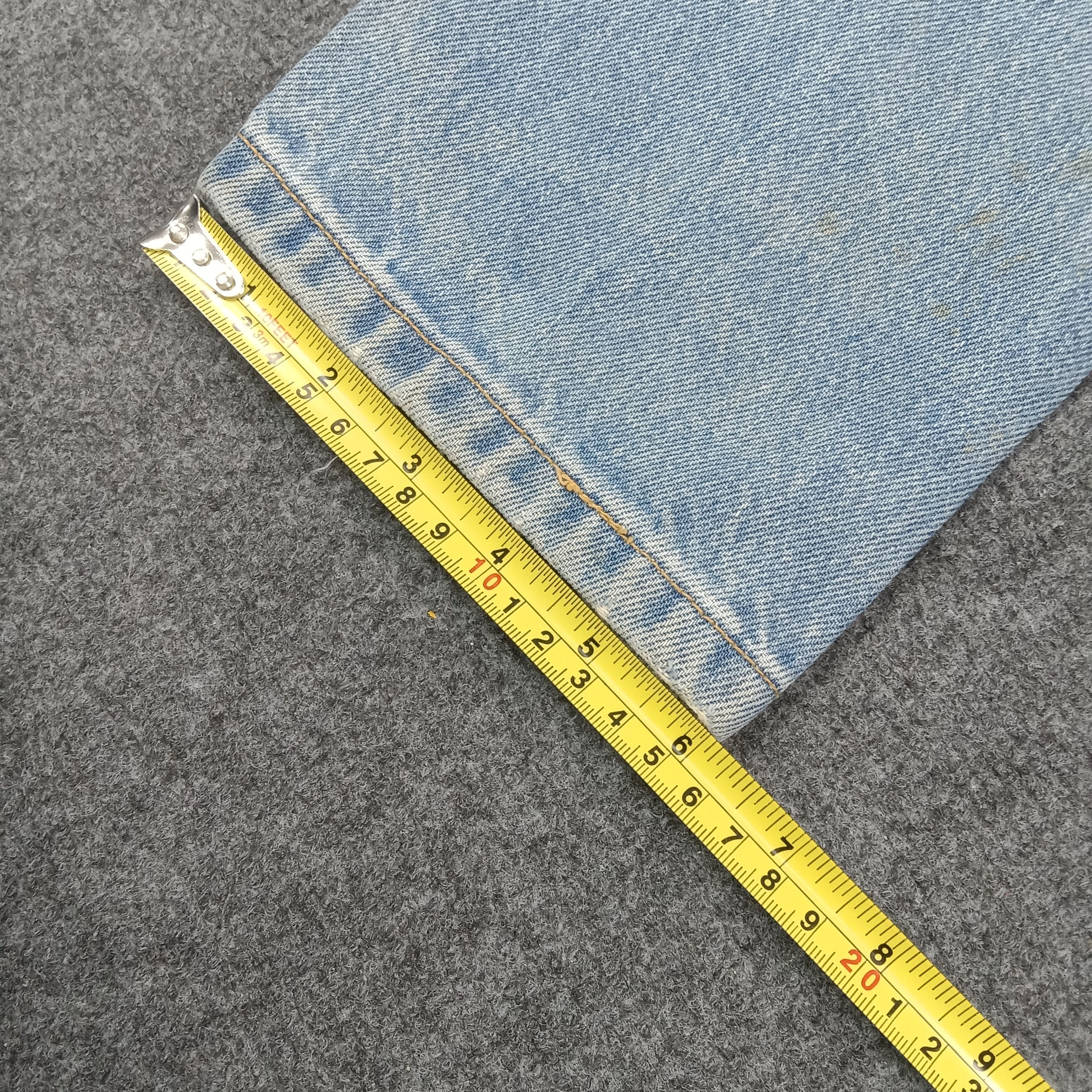 Japanese Brand × Stussy × Vintage Stussy American Streetwear Style Denim Jeans C217N28 Size US 32 / EU 48 - 15 Thumbnail