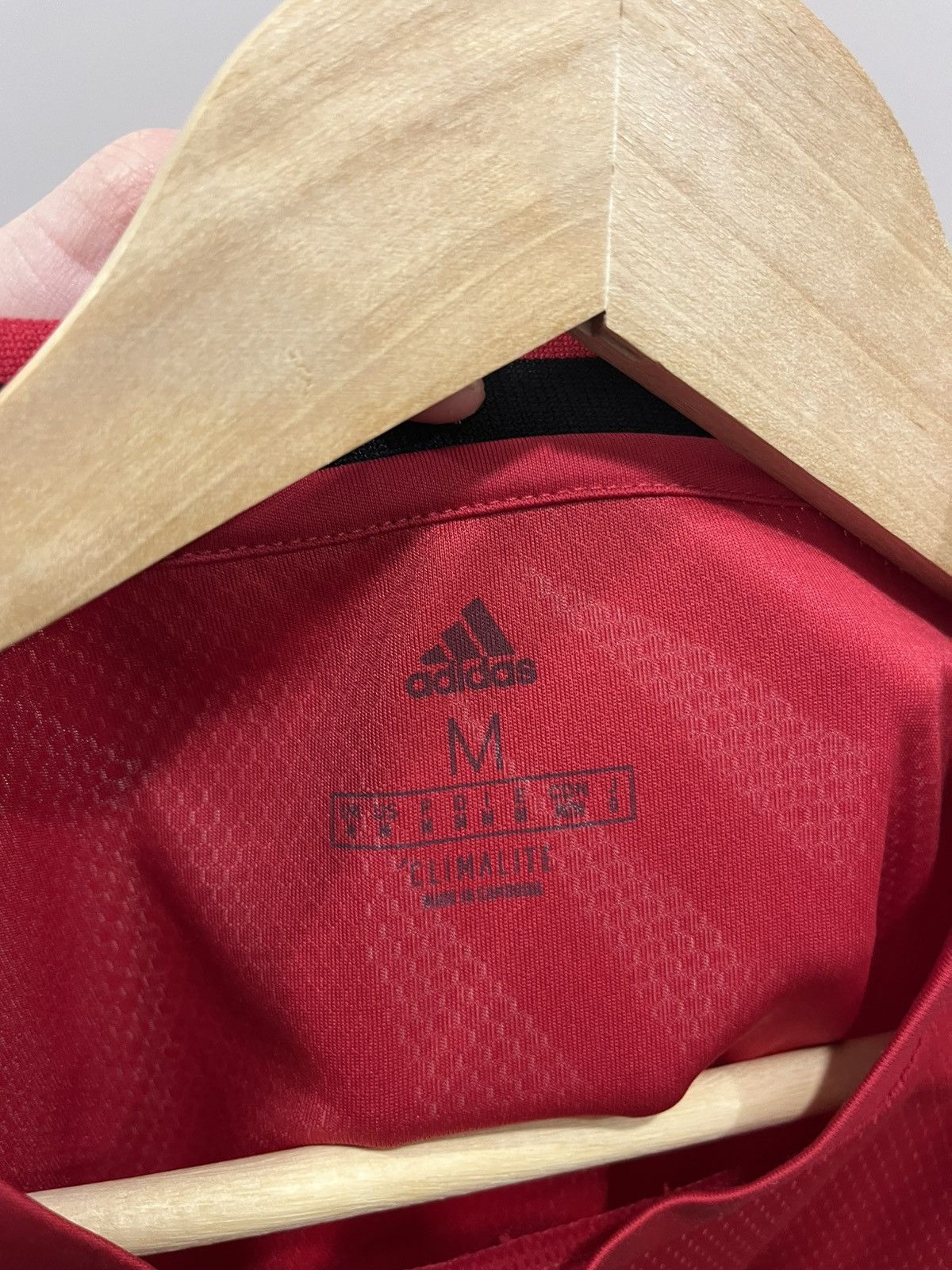 Adidas Adidas Manchester United 2019-20 Home Long Sleeve Jersey Size US M / EU 48-50 / 2 - 6 Thumbnail