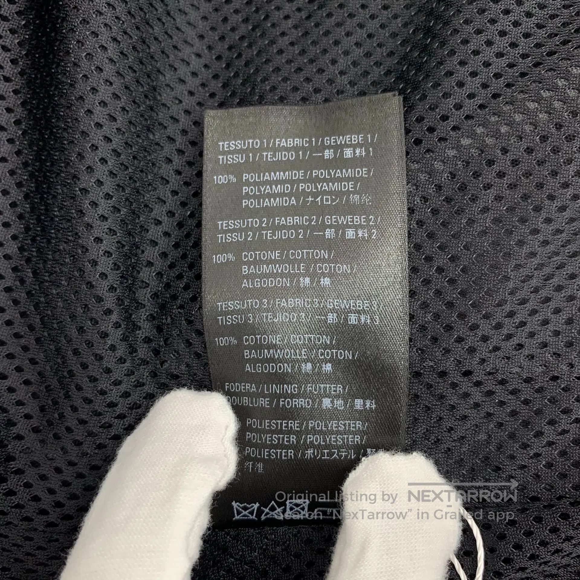 Balenciaga Balenciaga Black logo letter print stand collar zip-up lon Size XXS / US 00 / IT 34 - 7 Thumbnail