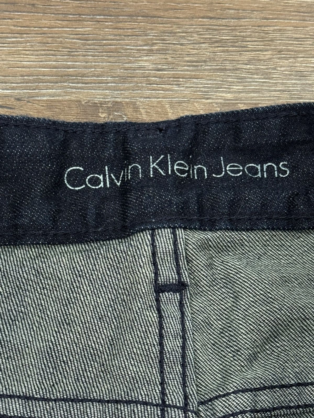 Calvin Klein Calvin Klein Jeans Baroque custom Patchwork Flare Denim Size US 33 - 9 Thumbnail