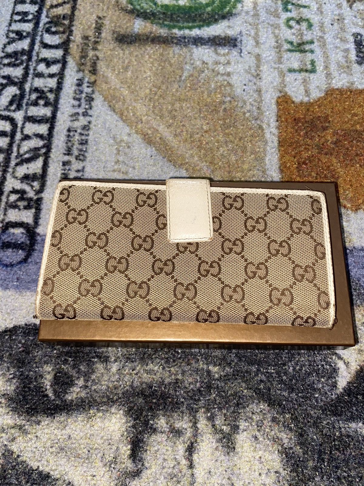 Gucci Gucci GG Canvas Continental Long Wallet Size ONE SIZE - 4 Thumbnail