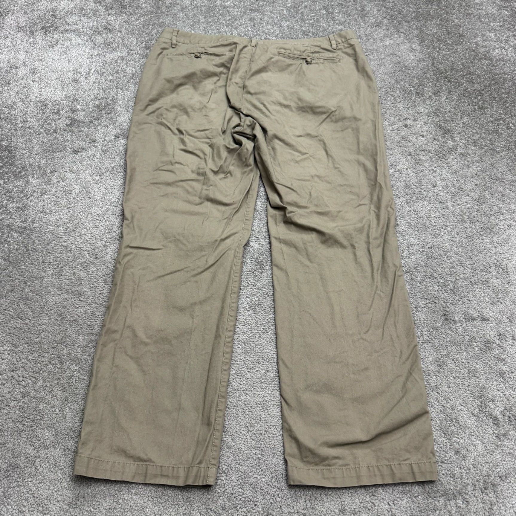 Bonobos Bonobos Pants Chino Mens 38x30 Khaki Brown 100% Cotton Regular Straight Classic Vintage No Size US 38 / EU 54 - 2 Thumbnail