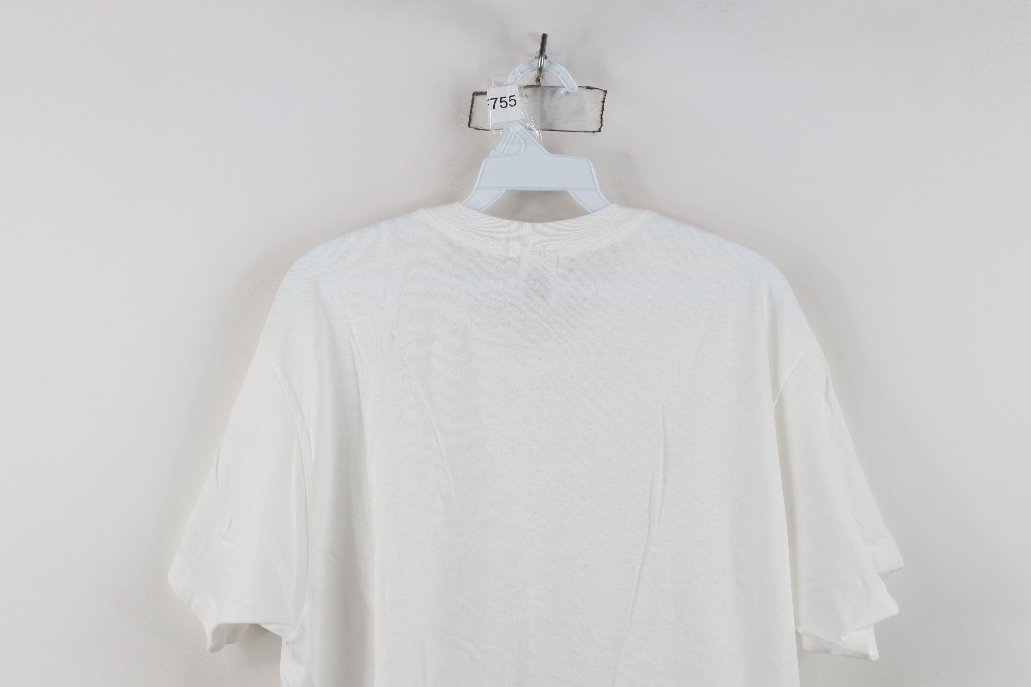 Vintage Vintage 90s Streetwear Cotton Short Sleeve T-Shirt White Size US L / EU 52-54 / 3 - 13 Thumbnail
