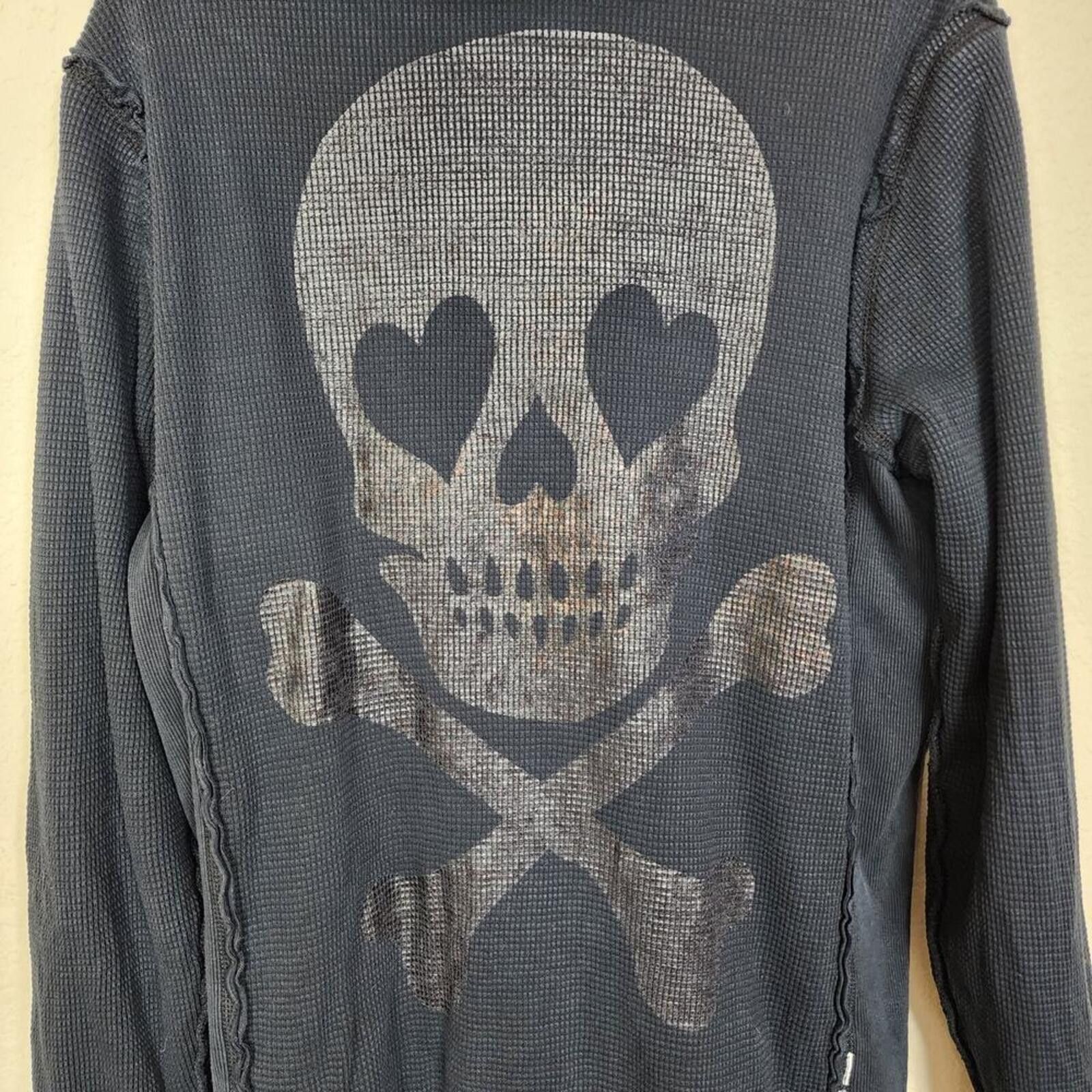 Other Affliction Sinful Reversible Thermal Hoodie Size XL / US 12-14 / IT 48-50 - 8 Thumbnail