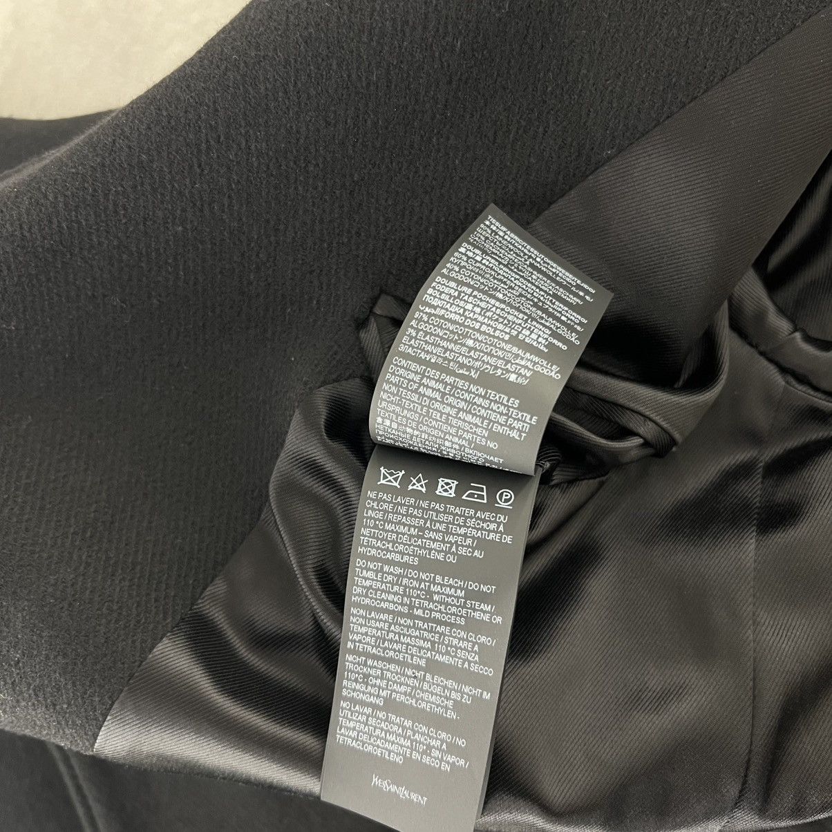 Saint Laurent Paris Saint Laurent Wool Coat in Medium Size US M / EU 48-50 / 2 - 6 Thumbnail