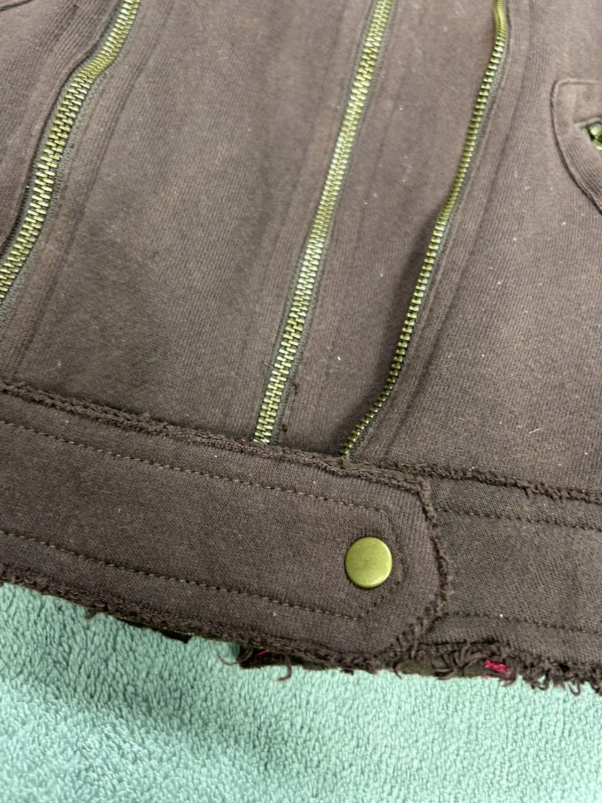 If Six Was Nine Splage Asymmetrical Zipper Jacket. J0116 Size M / US 6-8 / IT 42-44 - 8 Thumbnail