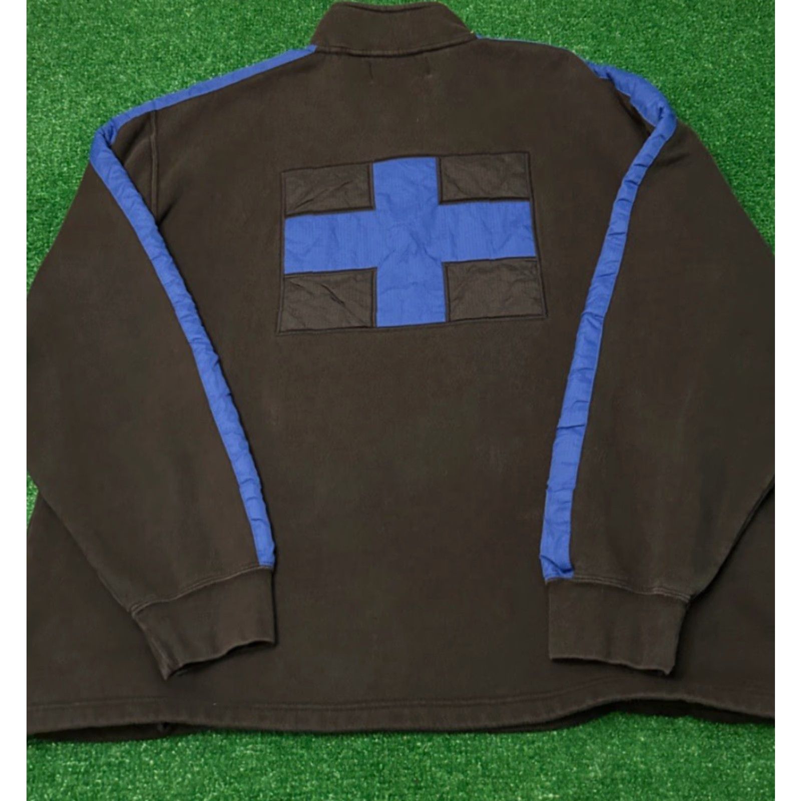 Vintage VINTAGE Polo Ralph Lauren Sport Expedition Rescue Jacket 1/4 Zip XL Black Polo Sport 90s Mens Games/Hip Hop Size US XL / EU 56 / 4 - 4 Thumbnail