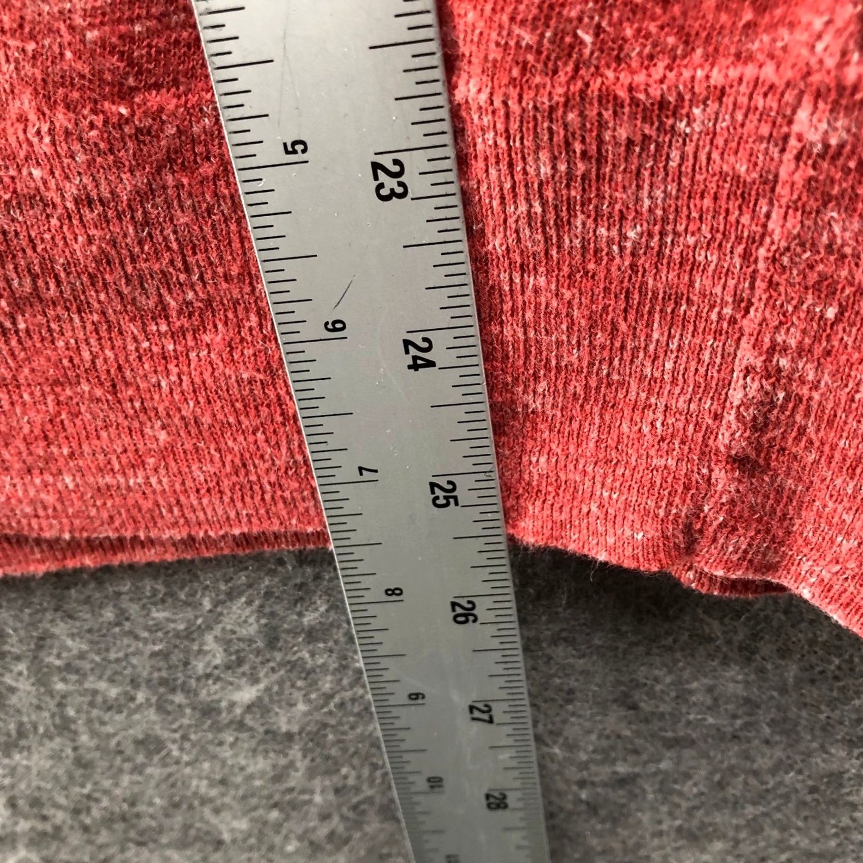J.Crew J.CREW Linen Blend Sweater Mens M Crewneck Pullover Coral Heathered Size US M / EU 48-50 / 2 - 8 Thumbnail