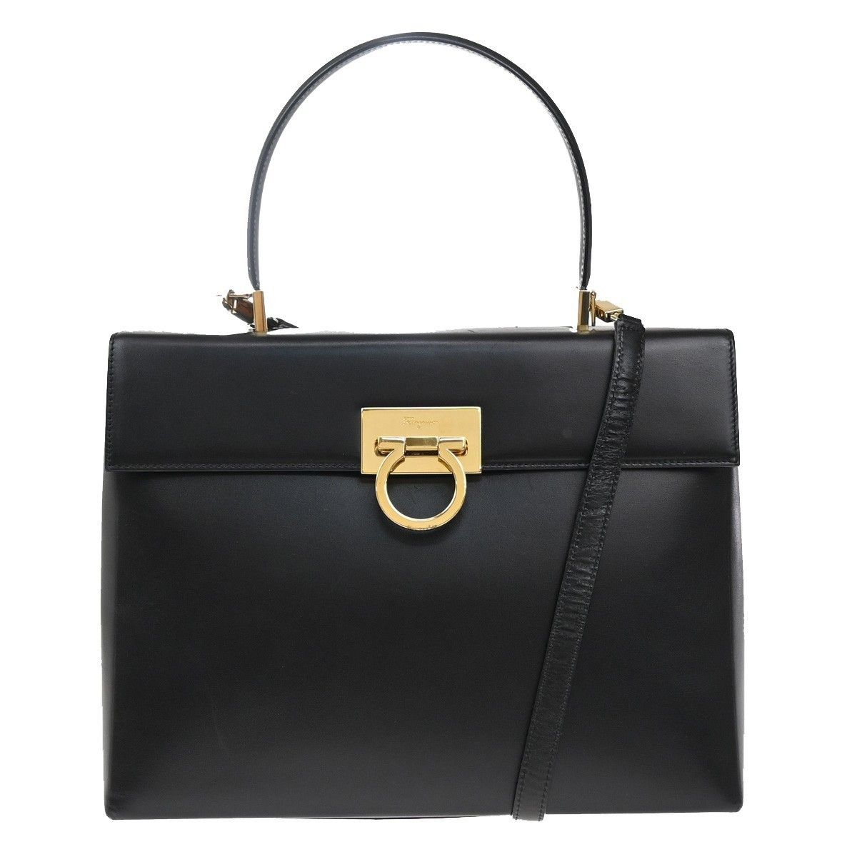 Salvatore Ferragamo Salvatore Ferragamo Gancini handbag Leather Size ONE SIZE - 1 Thumbnail