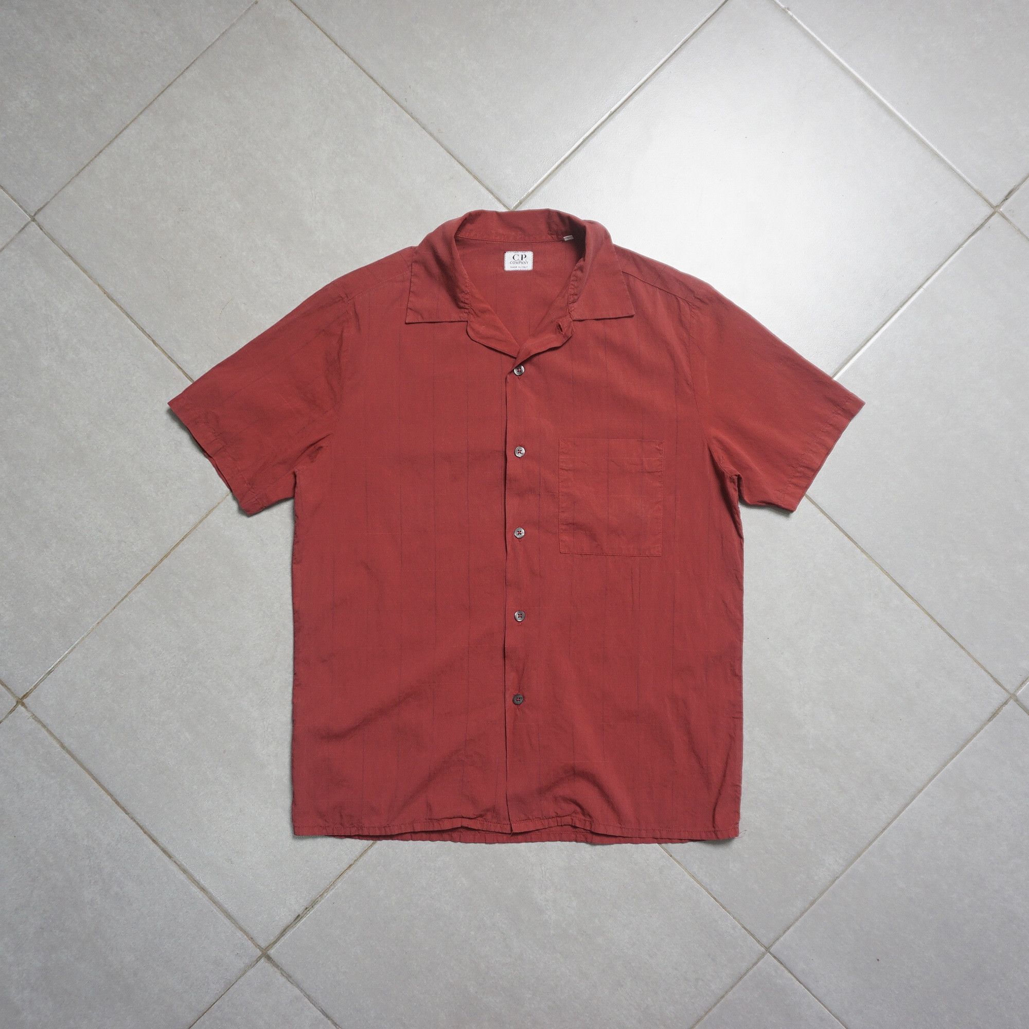 C.P. Company Vintage CP COMPANY open collar shirt Size US S / EU 44-46 / 1 - 1 Thumbnail