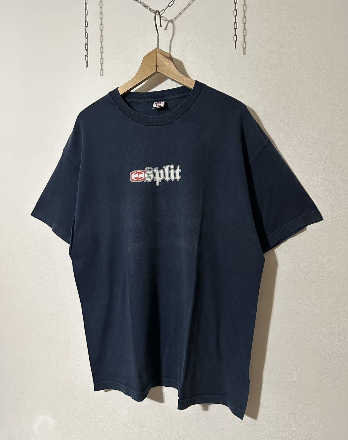 Split RARE💫VTG Split Skateboarding Faded Tee Size US XL / EU 56 / 4 - 2 Thumbnail