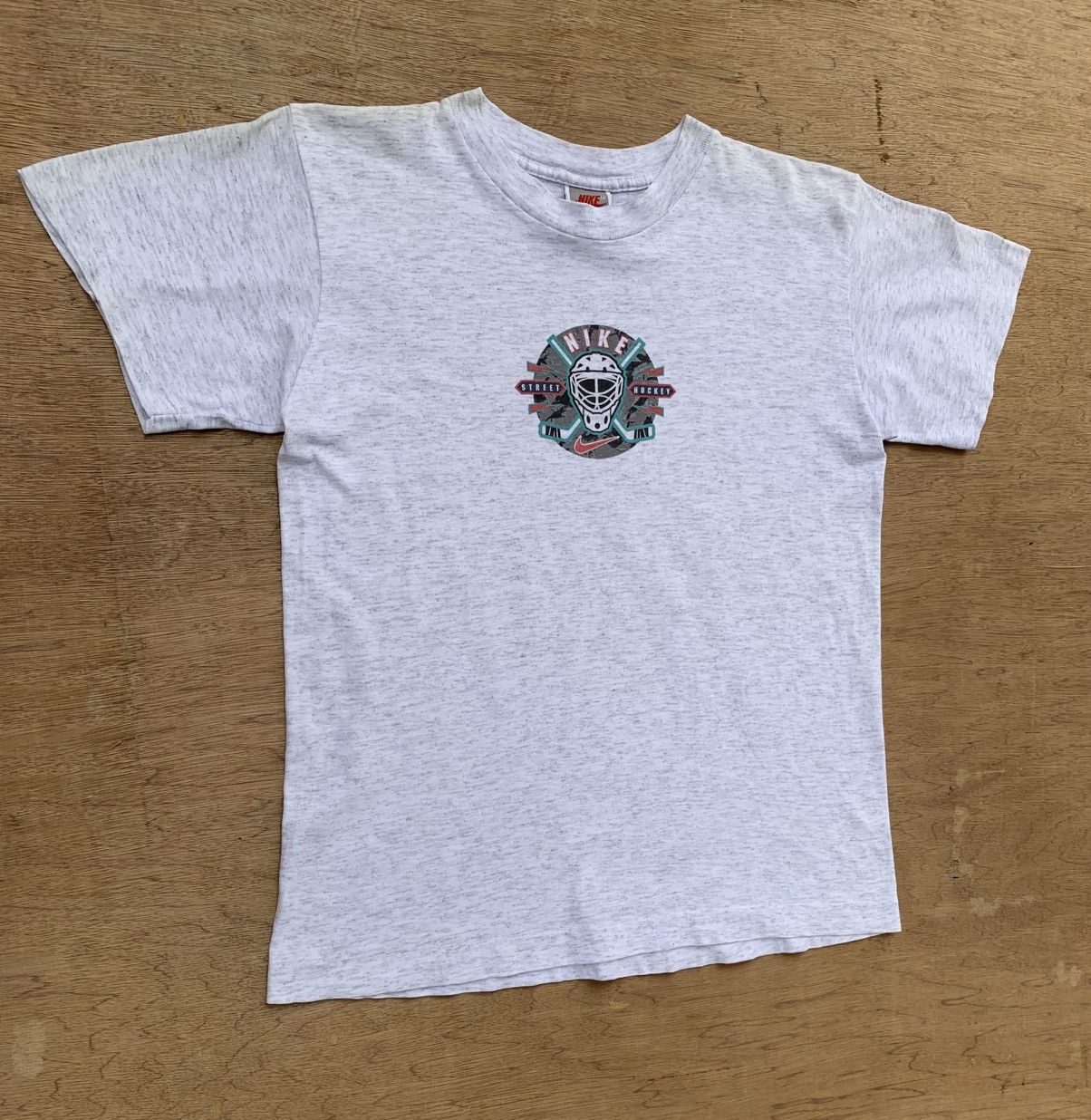 Nike Vintage 90’s Nike Street Hockey T Shirt Size US S / EU 44-46 / 1 - 4 Thumbnail
