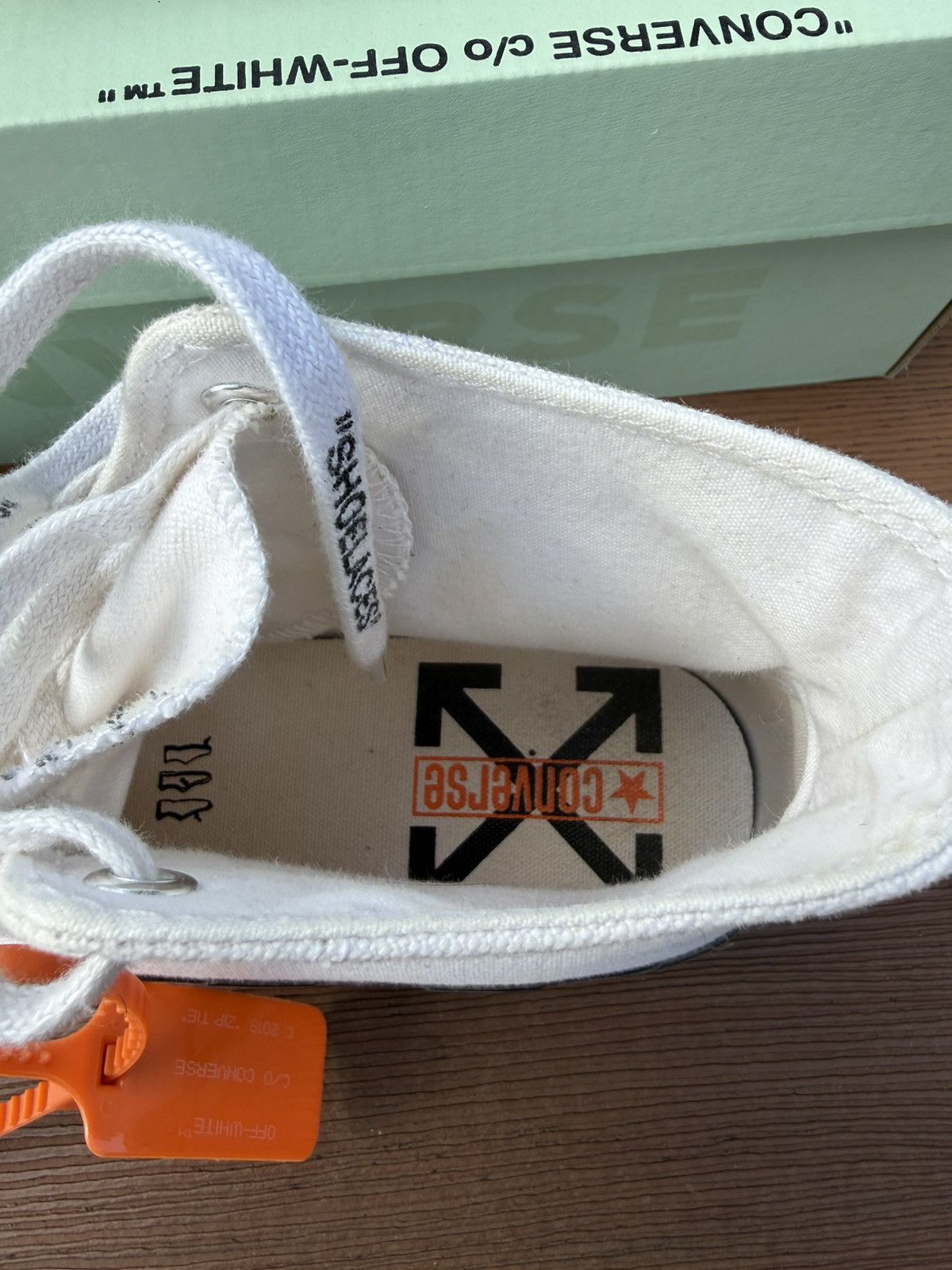 Converse Off-White Converse size 9.5 Size US 9.5 / EU 42-43 - 8 Thumbnail