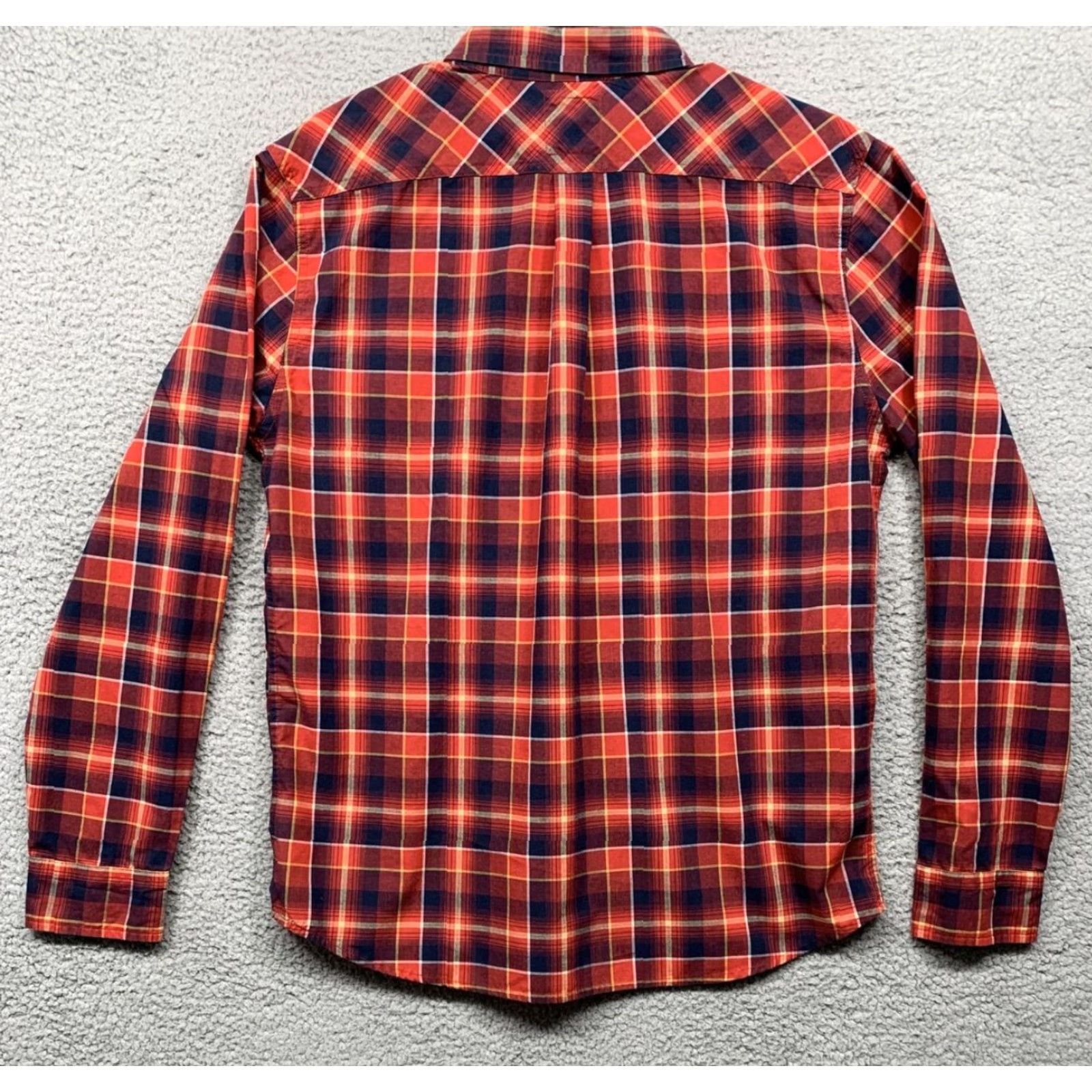 Levi's VINTAGE Levi’s Western Shirt Logo Plaid Button-Down 1 Pocket Red Blue Mens L Shirt Size US L / EU 52-54 / 3 - 6 Thumbnail