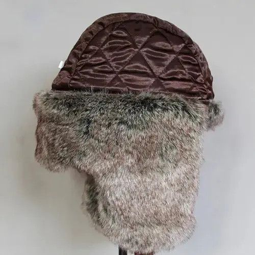 Other Faux Fur Trapper Snow Cap Size ONE SIZE - 4 Thumbnail