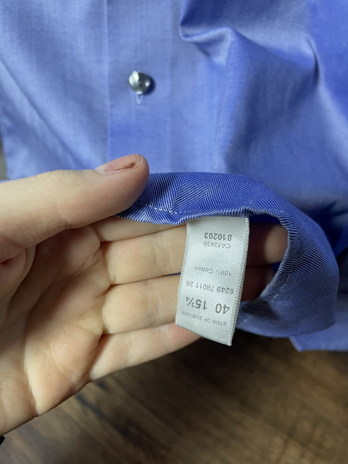 Eton eton shirt GANGHESTER 1928 40 Size US XL / EU 56 / 4 - 3 Thumbnail