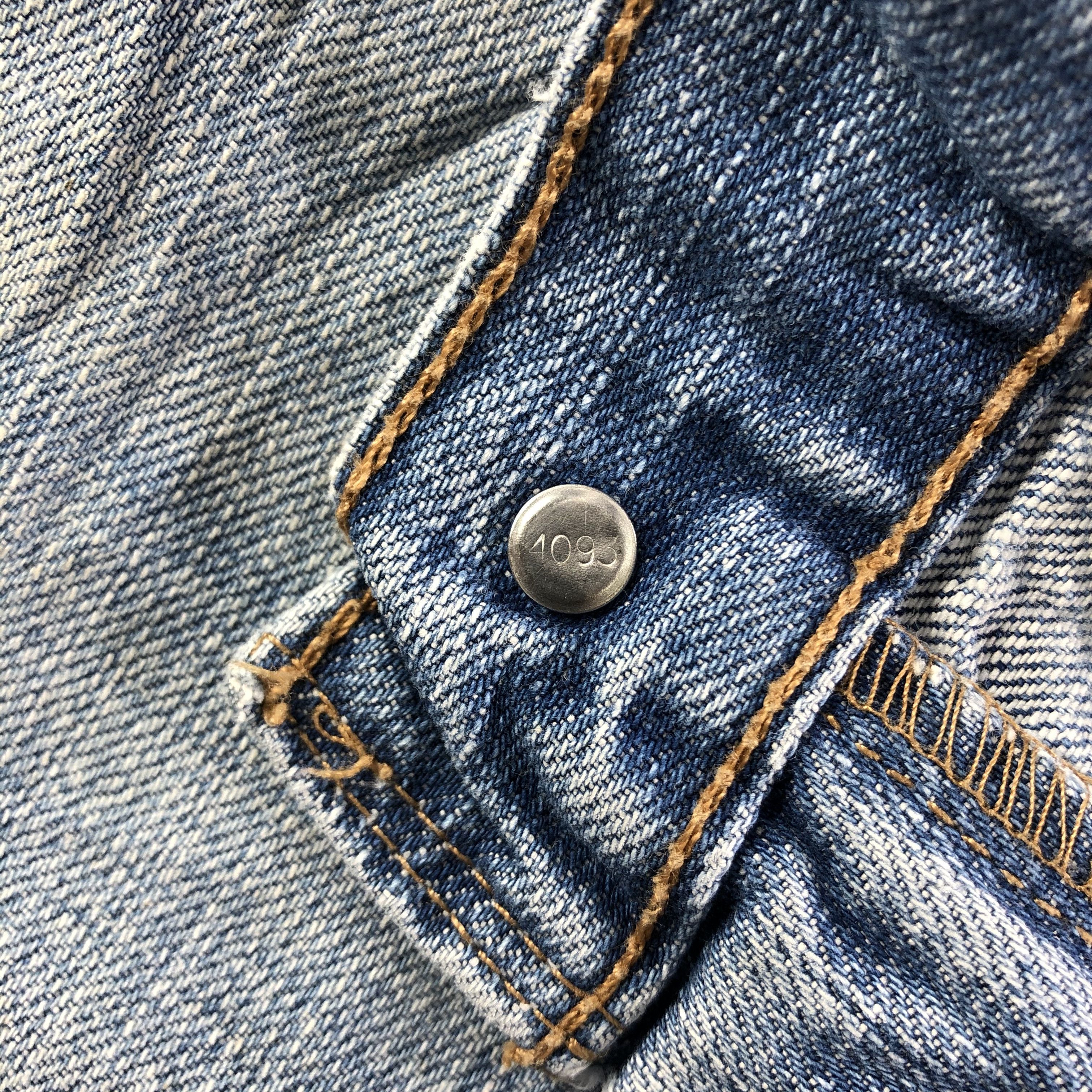 Levi's Vintage Blue Wash Levis 505 Jeans-J3367 Size US 39 - 9 Thumbnail